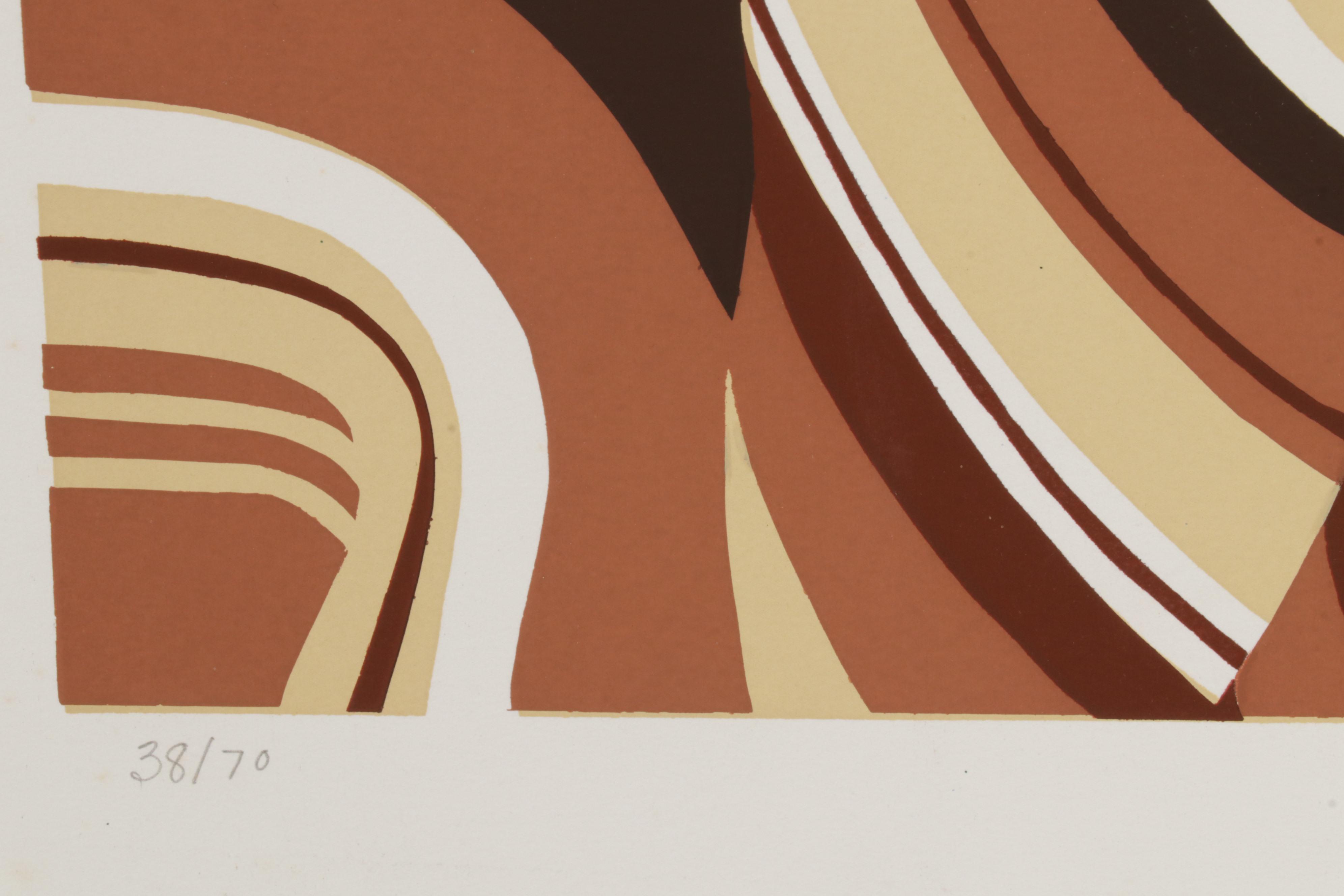 Lyn Seward Serigraph "Day Dreams," Late 20th Century