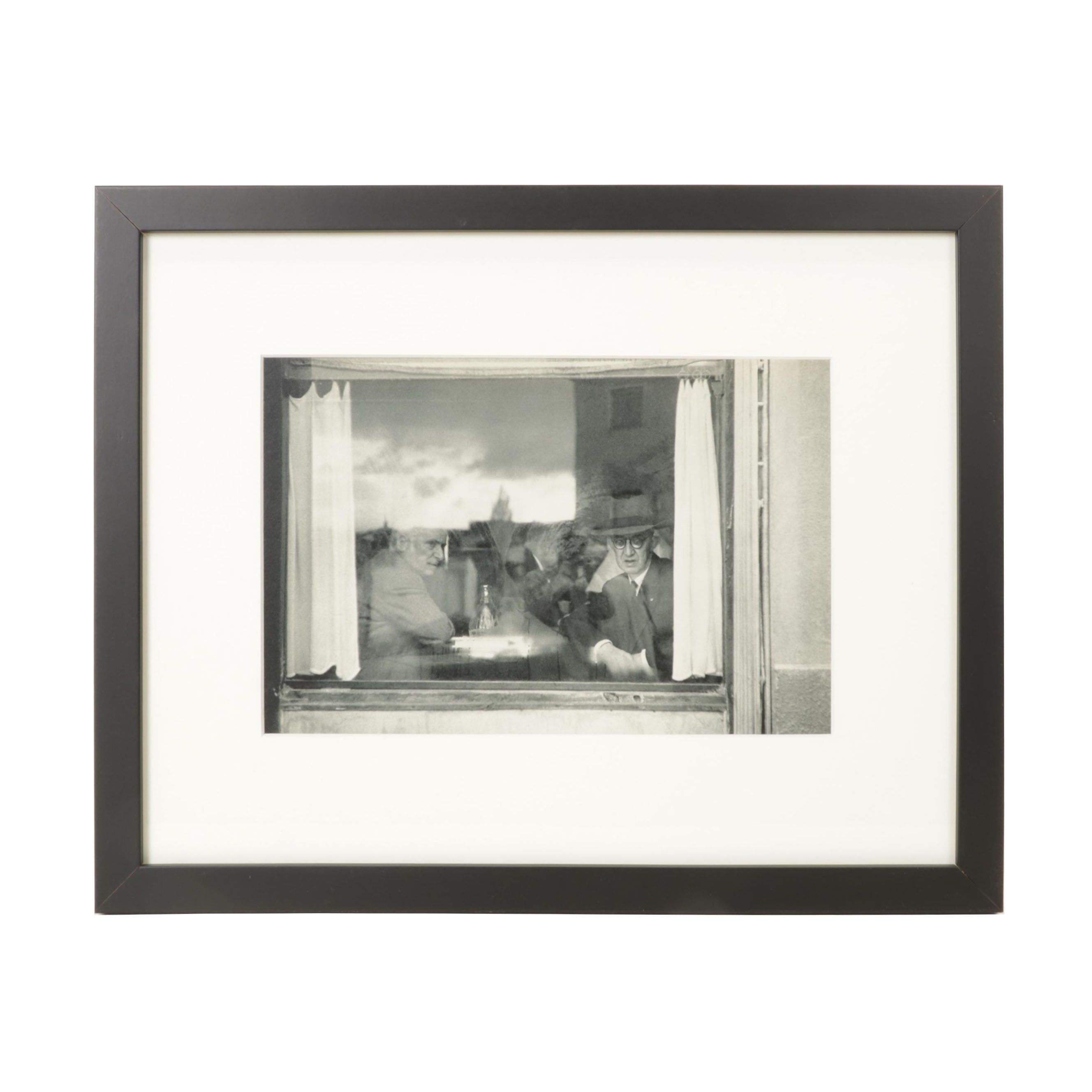 Henri Cartier-Bresson Segovian Cafe Rotogravure From "The Europeans," 1955