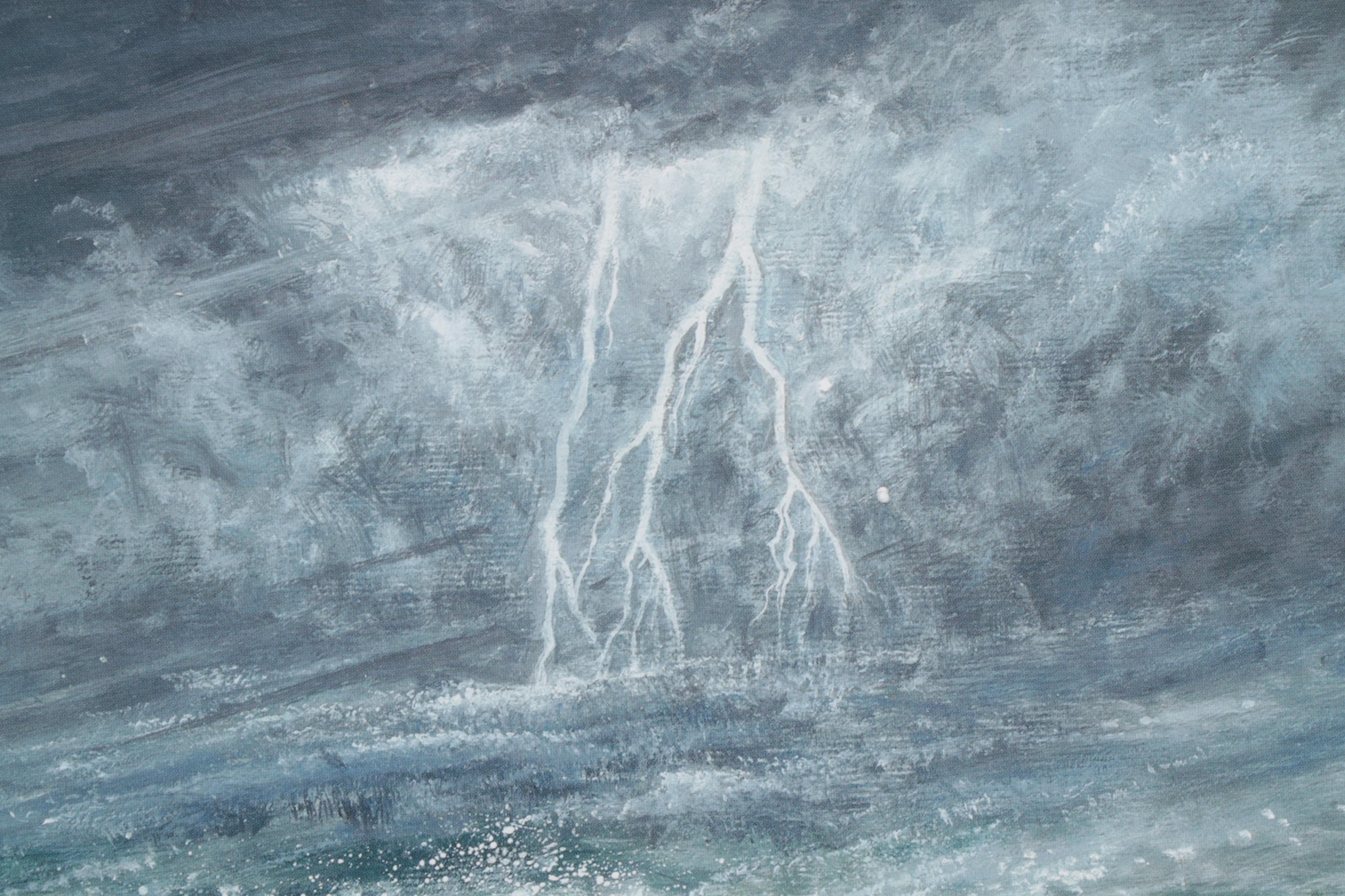 James E. Seward Offset Lithograph "Peace! Be Still!," 2008