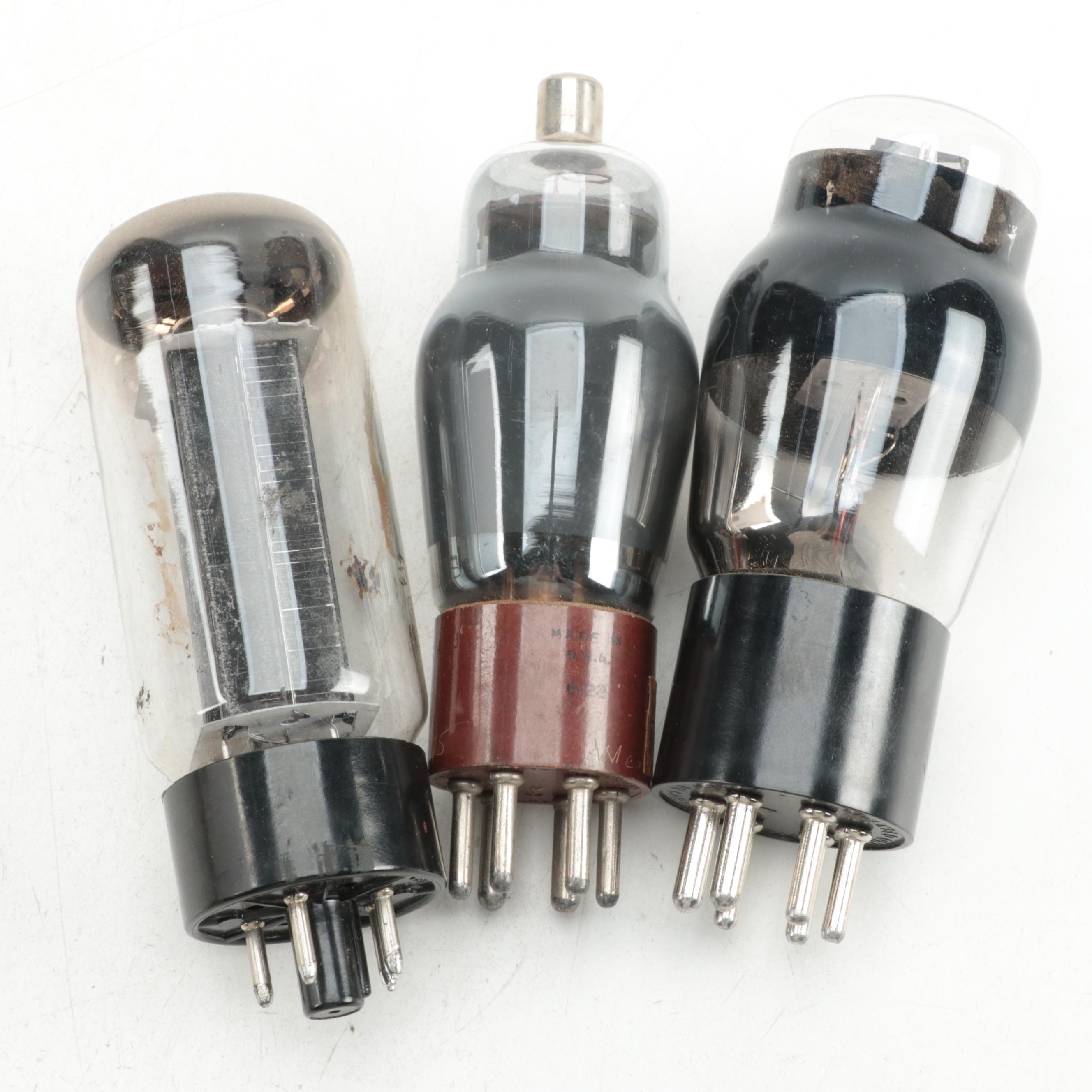 GE, Tung-Sol, RCA, Sylvania and Other Vacuum Tubes