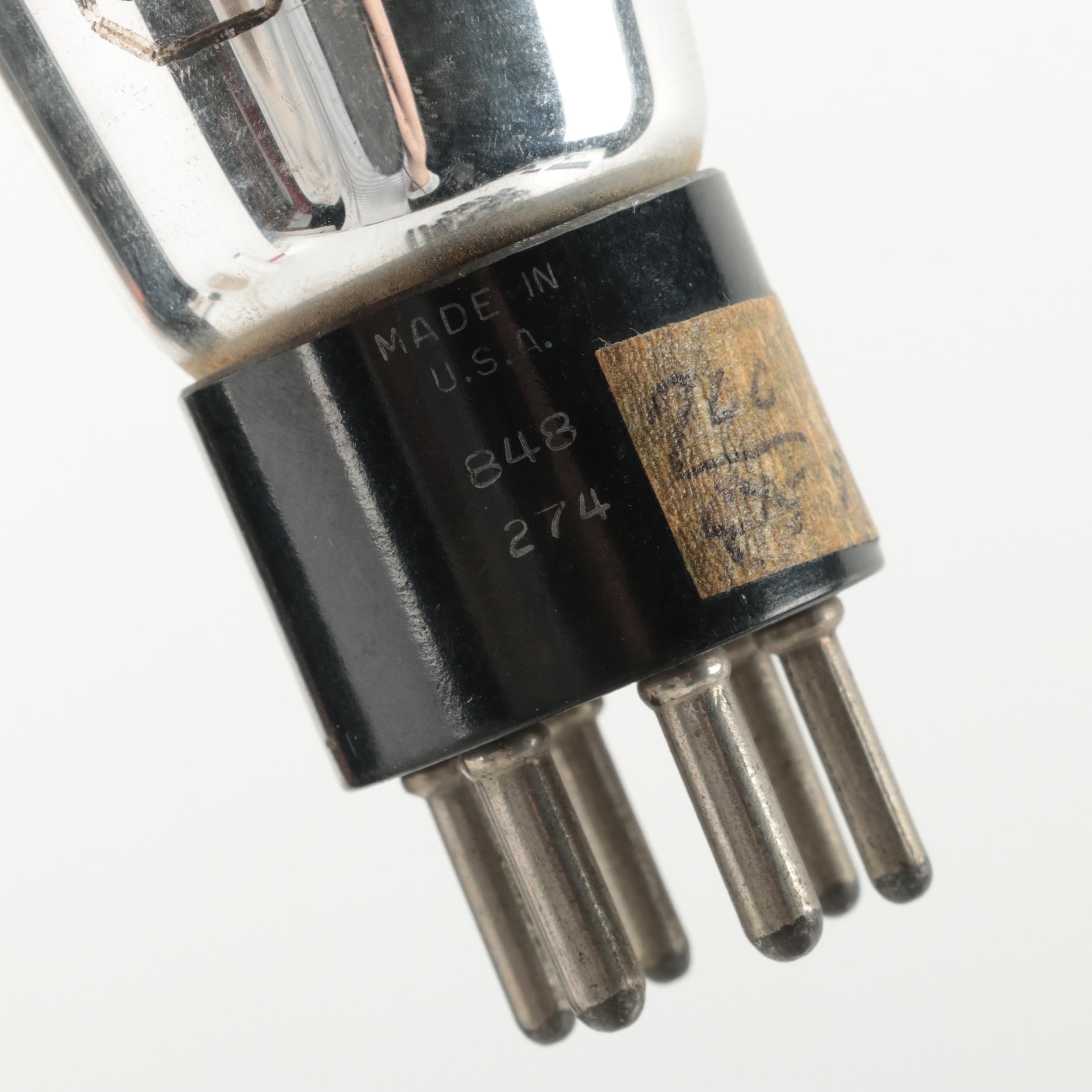 GE, Tung-Sol, RCA, Sylvania and Other Vacuum Tubes