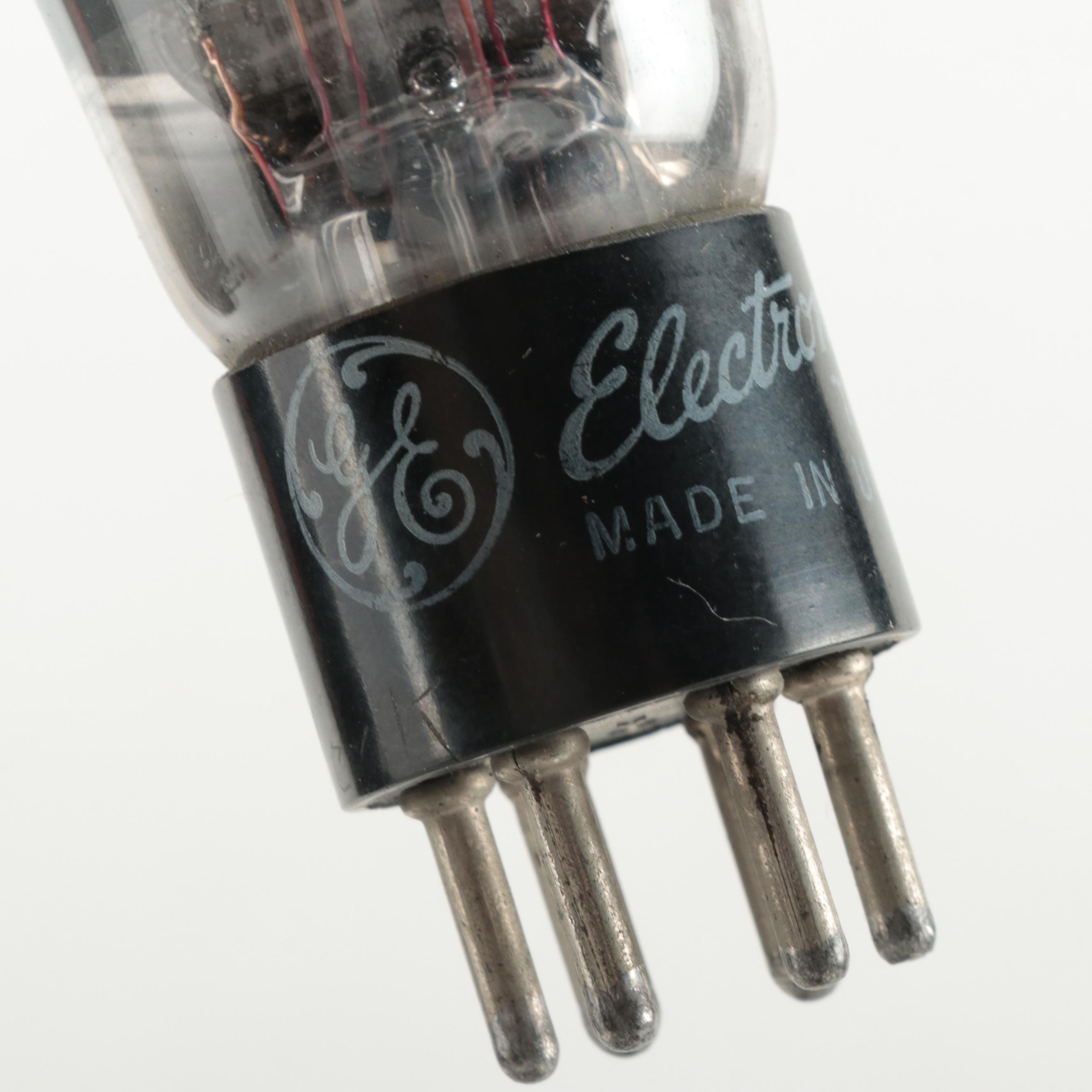 GE, Tung-Sol, RCA, Sylvania and Other Vacuum Tubes