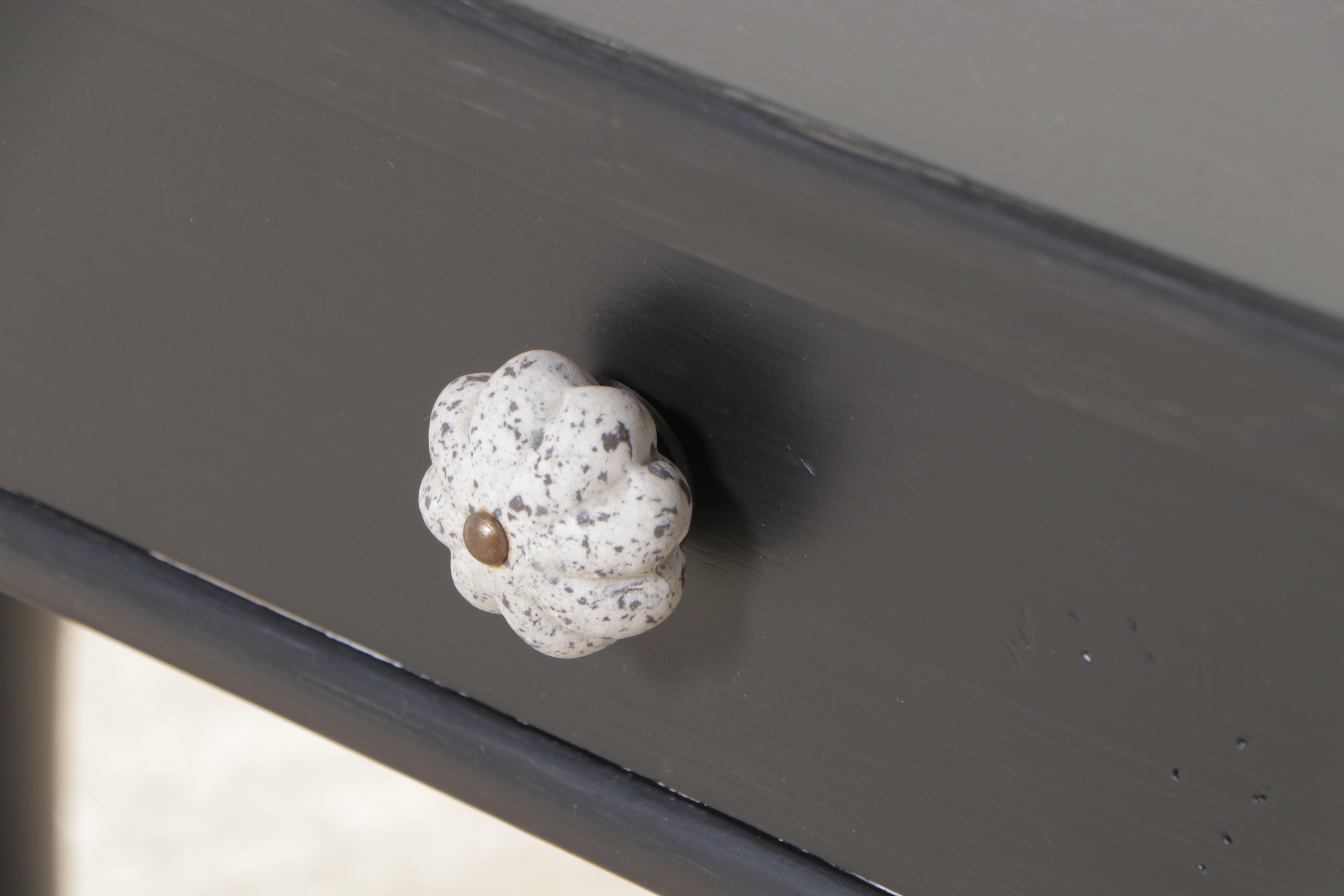 Broyhill Ebonized Console Table