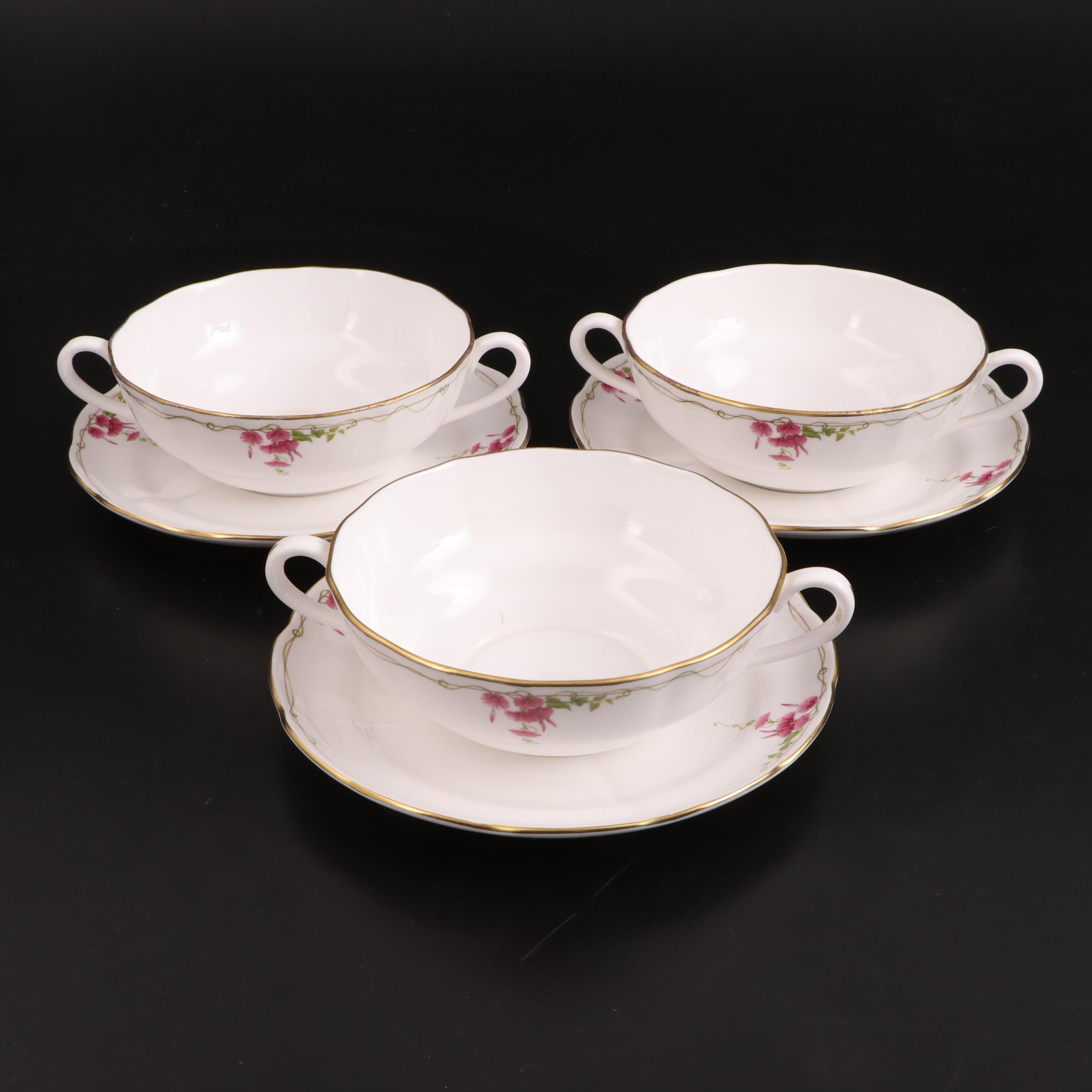 Spode "Rosetti" Porcelain Tureen and Dinnerware and Gerity "Georgian" Ladle