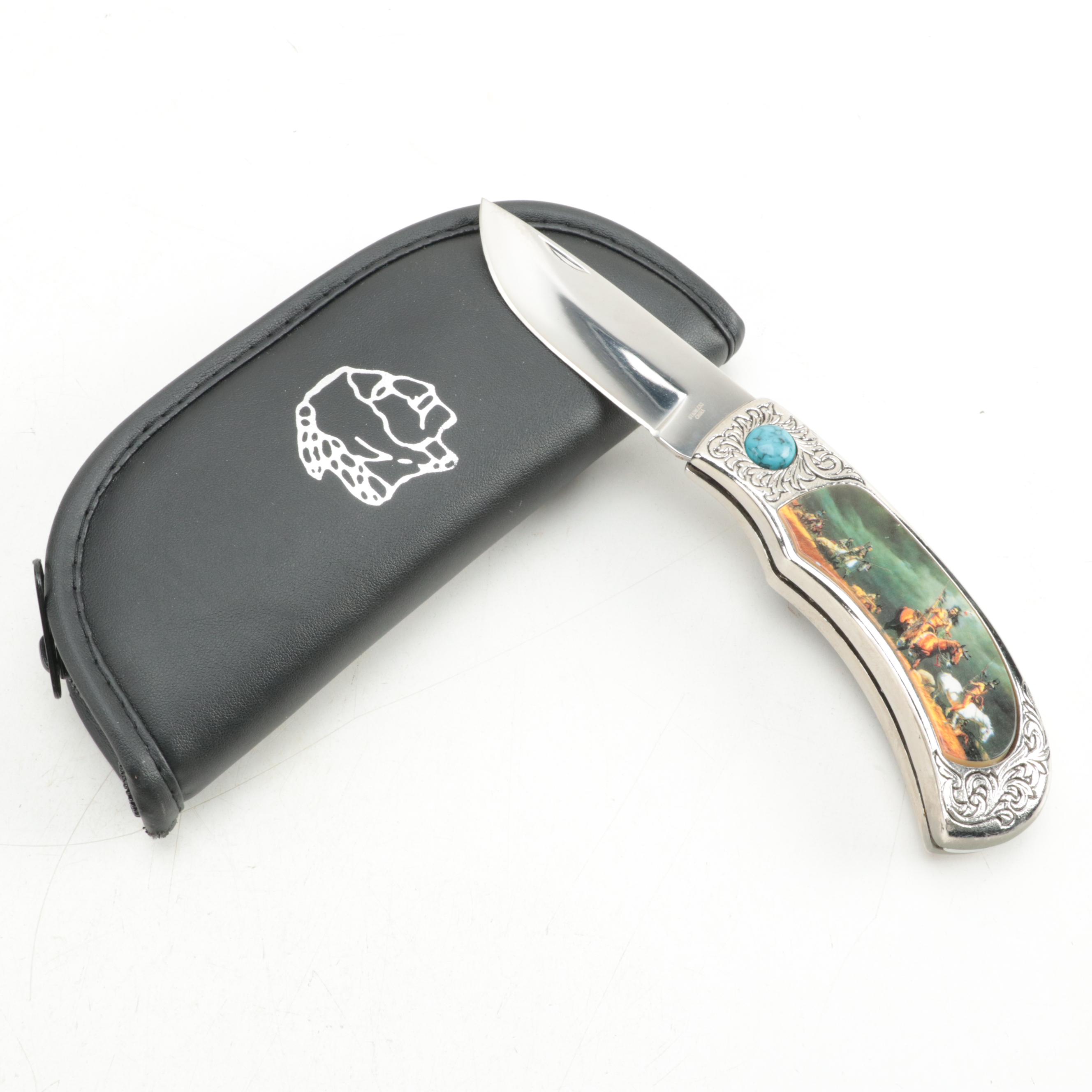 Al Agnew Pocket Knives and Pocket Watch with Other Folding Knives