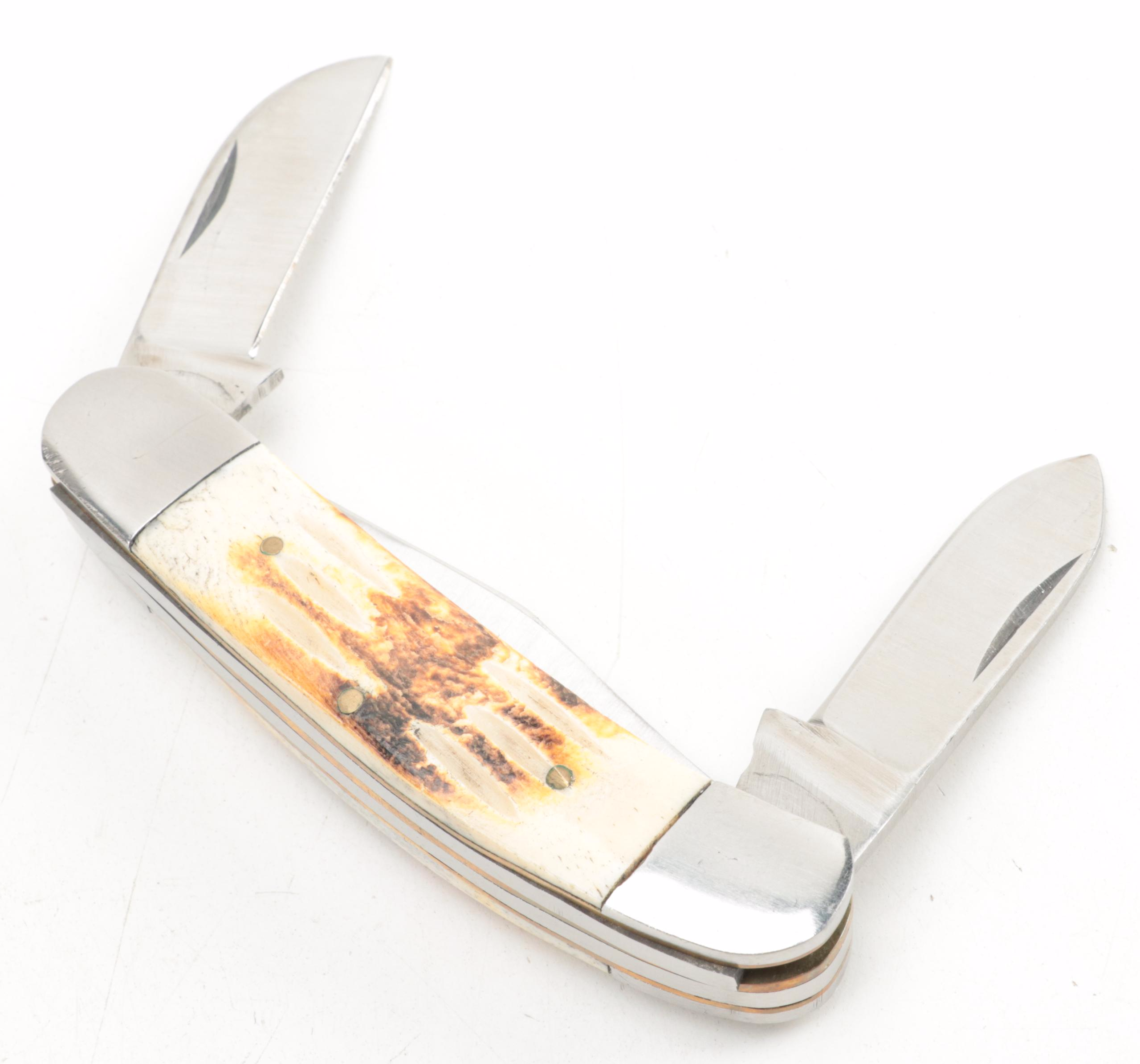 Al Agnew Pocket Knives and Pocket Watch with Other Folding Knives