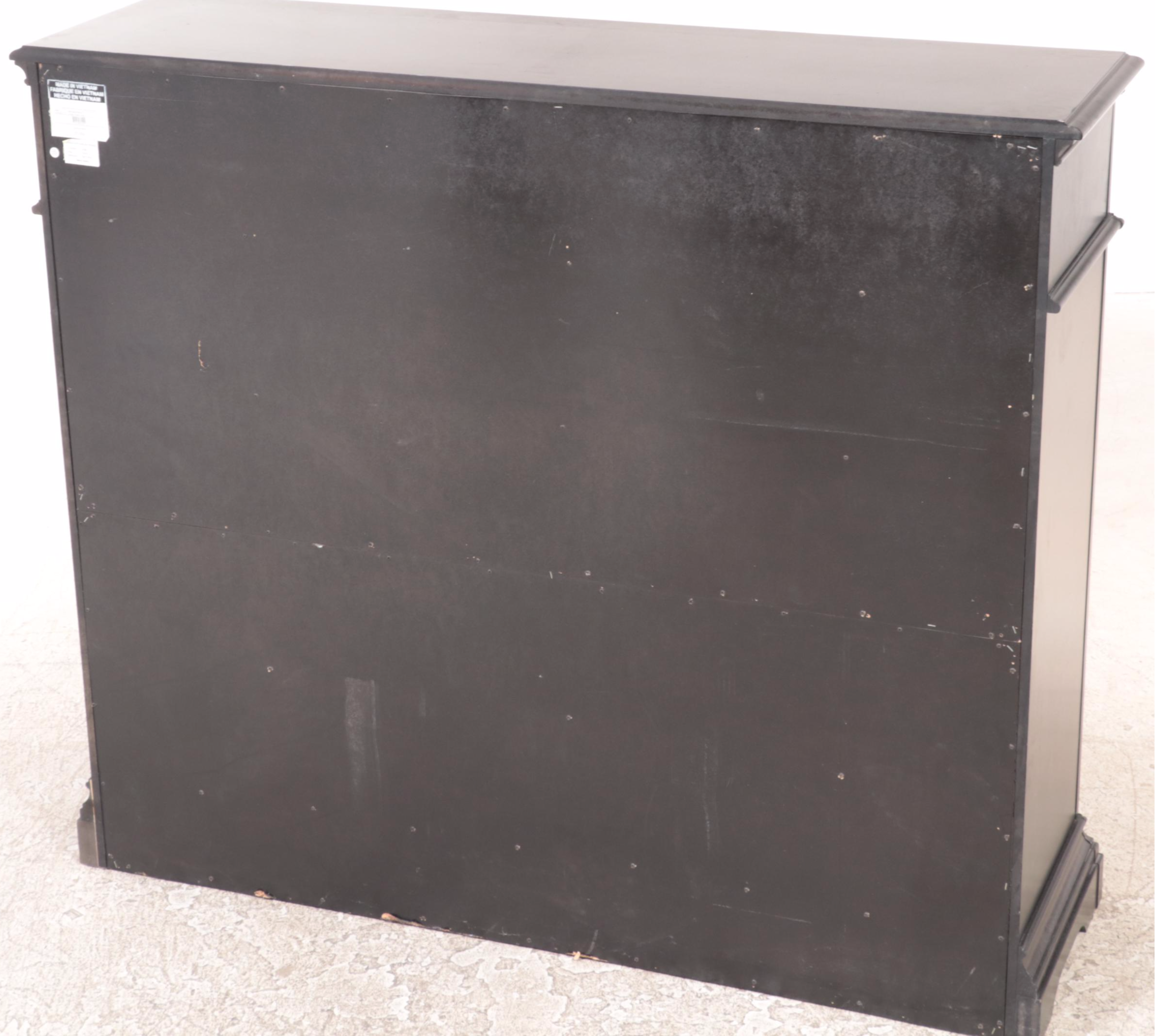 Havertys "Arrington" Ebonized Fifteen-Drawer Chest