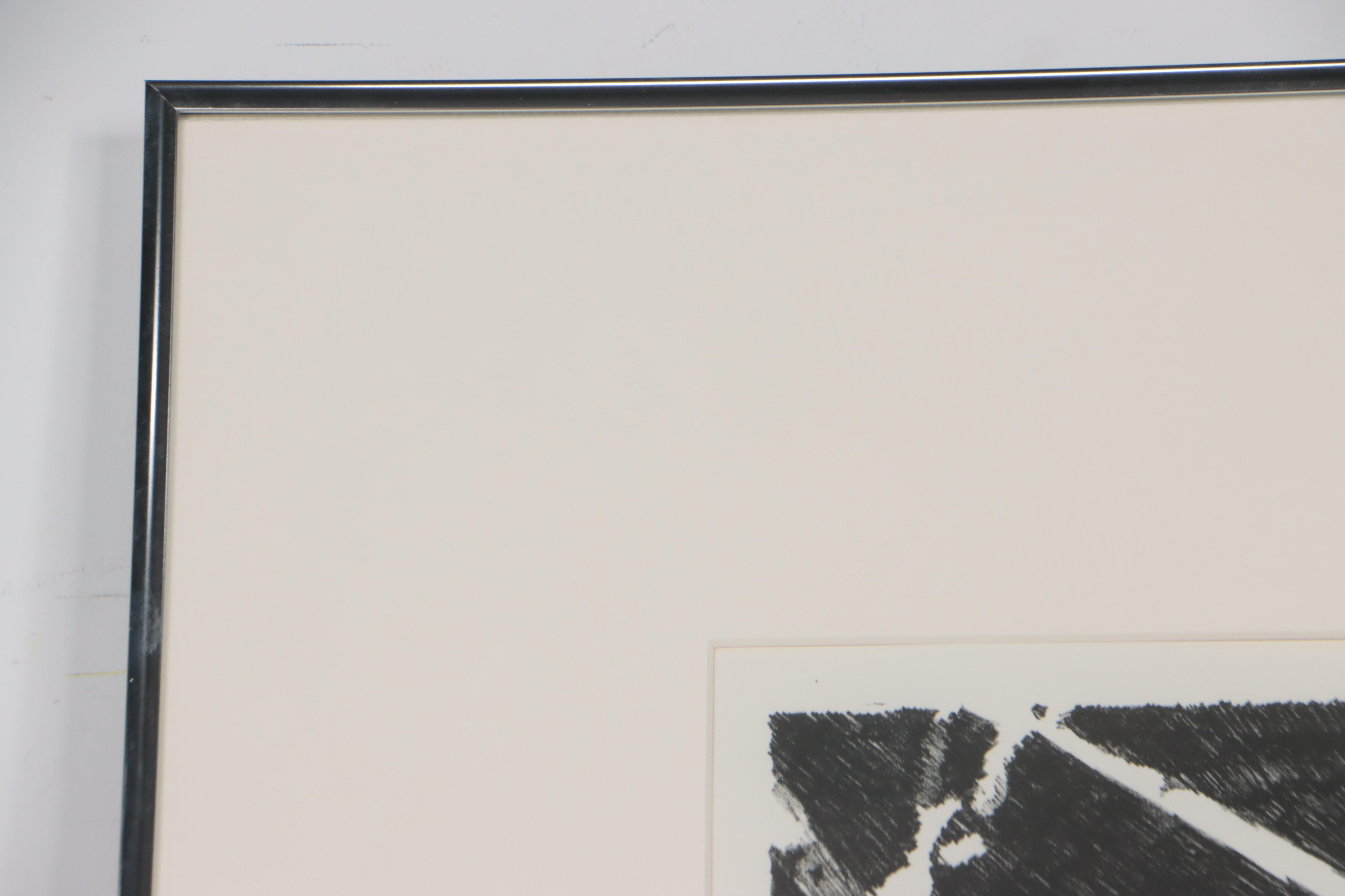 James Hendershot Lithograph "Carousel," Late 20th Century