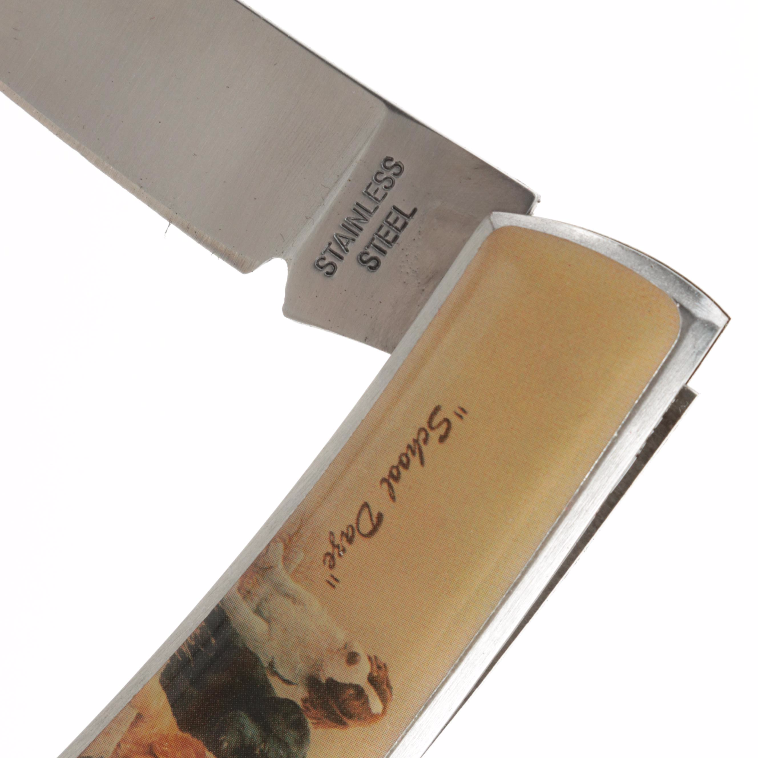 Hautman Brothers Collectible Series Knife Set with More Sets and Pocketknives