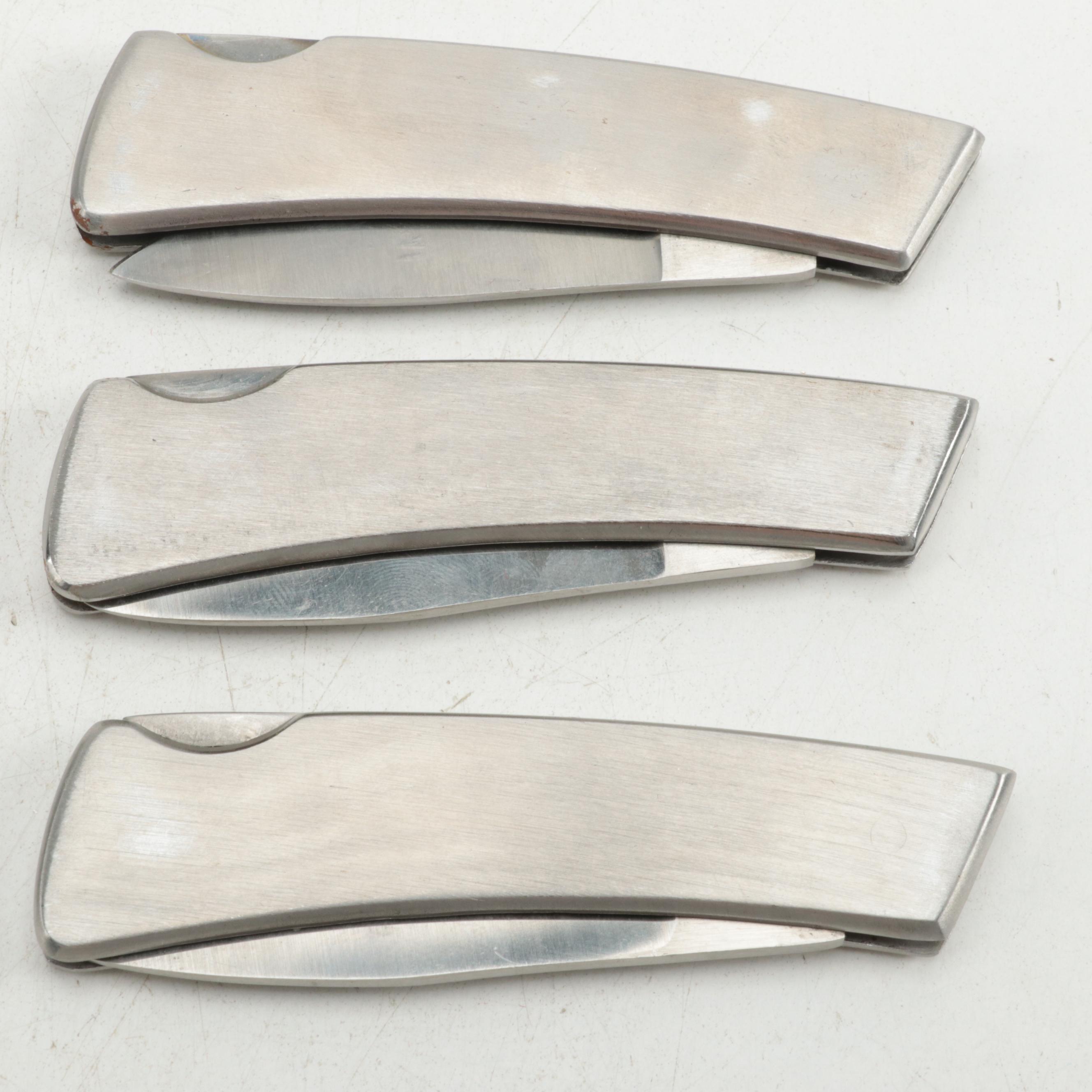 Hautman Brothers Collectible Series Knife Set with More Sets and Pocketknives