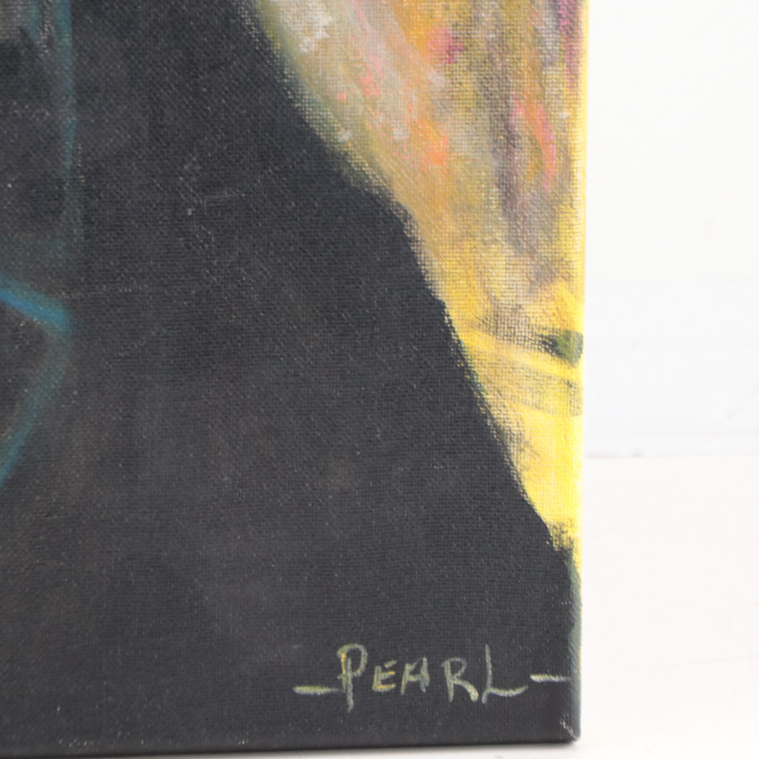 Oil Painting After Melina Jones "Malcolm X"