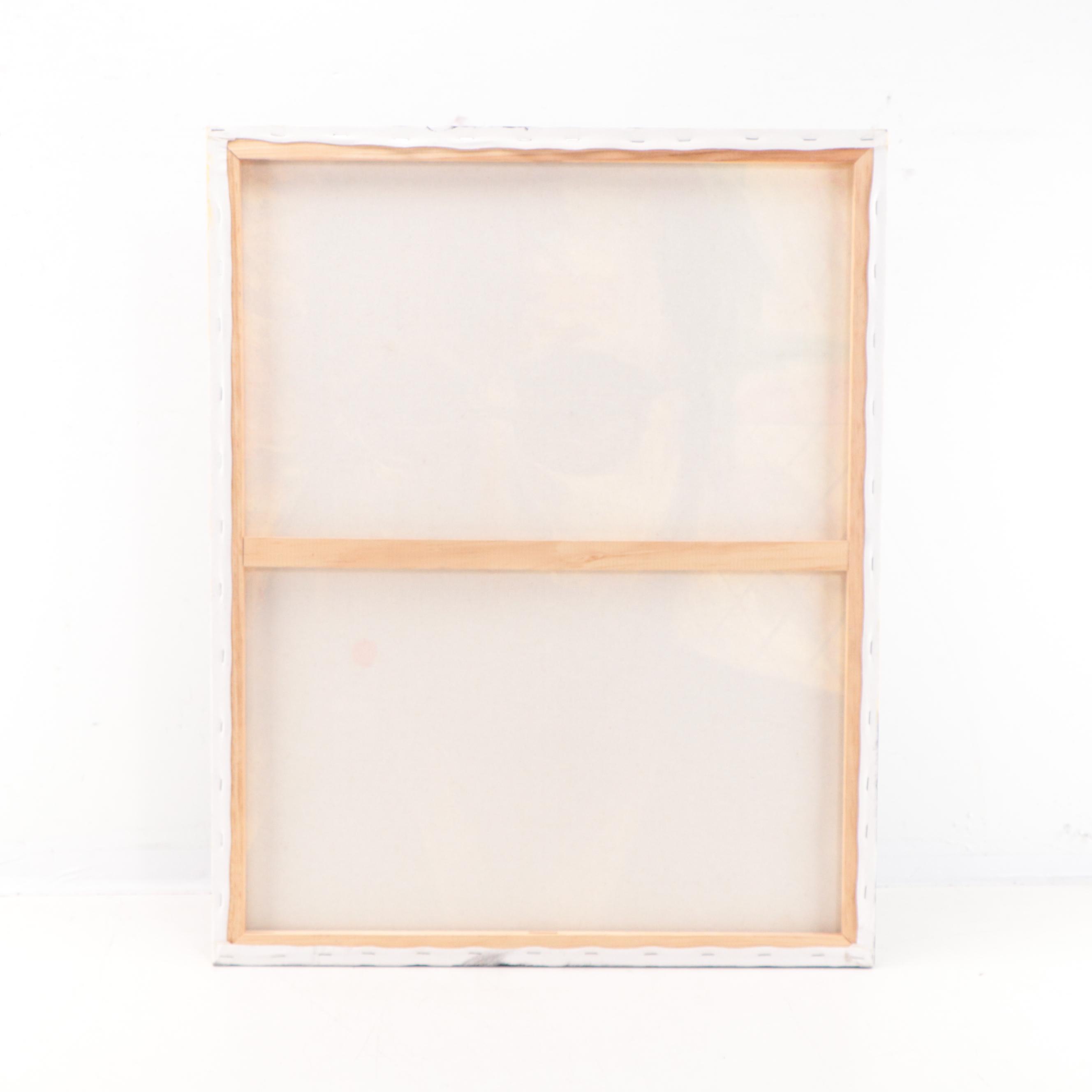 Oil Painting After Melina Jones "Malcolm X"