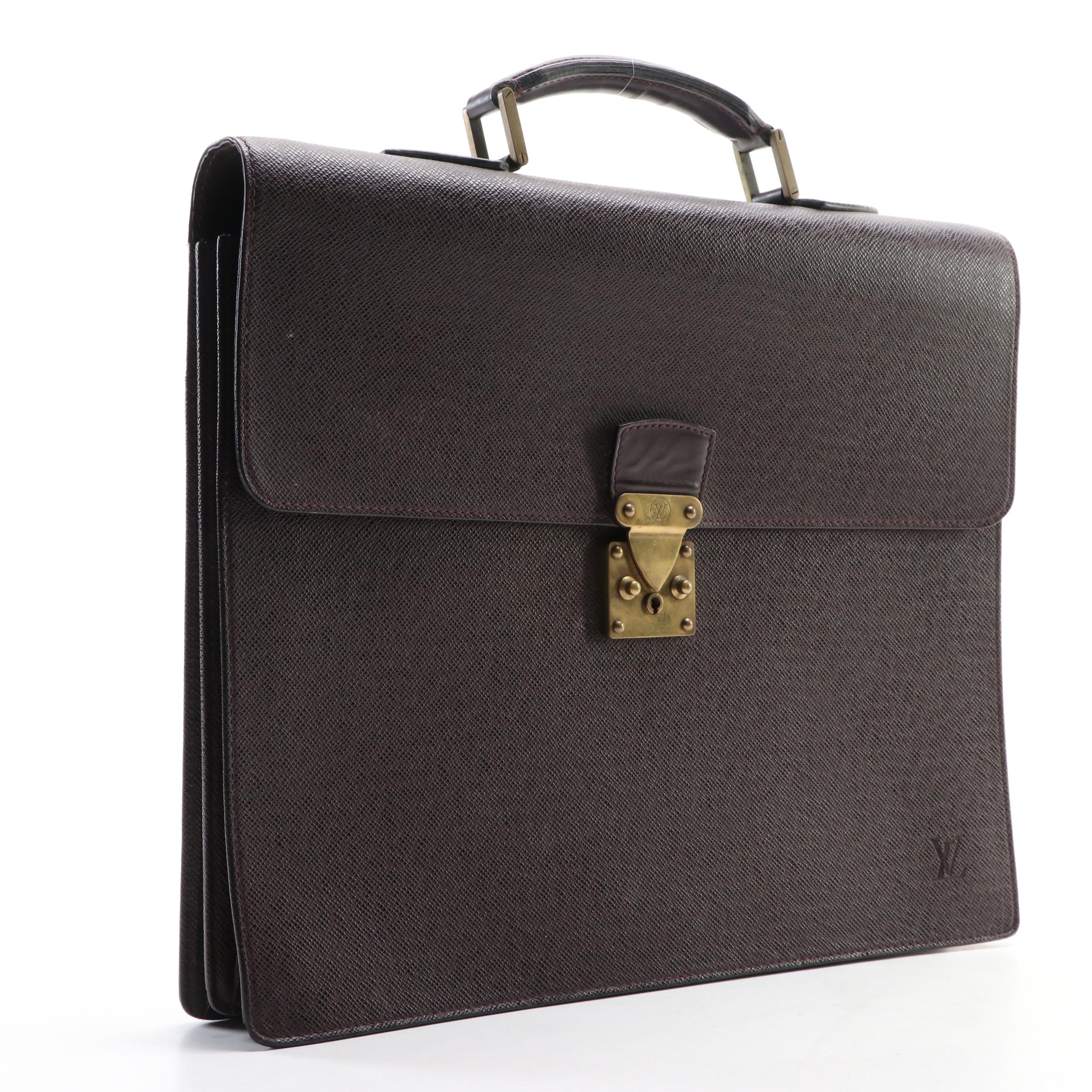 Louis Vuitton Robusto Briefcase in Taïga Leather