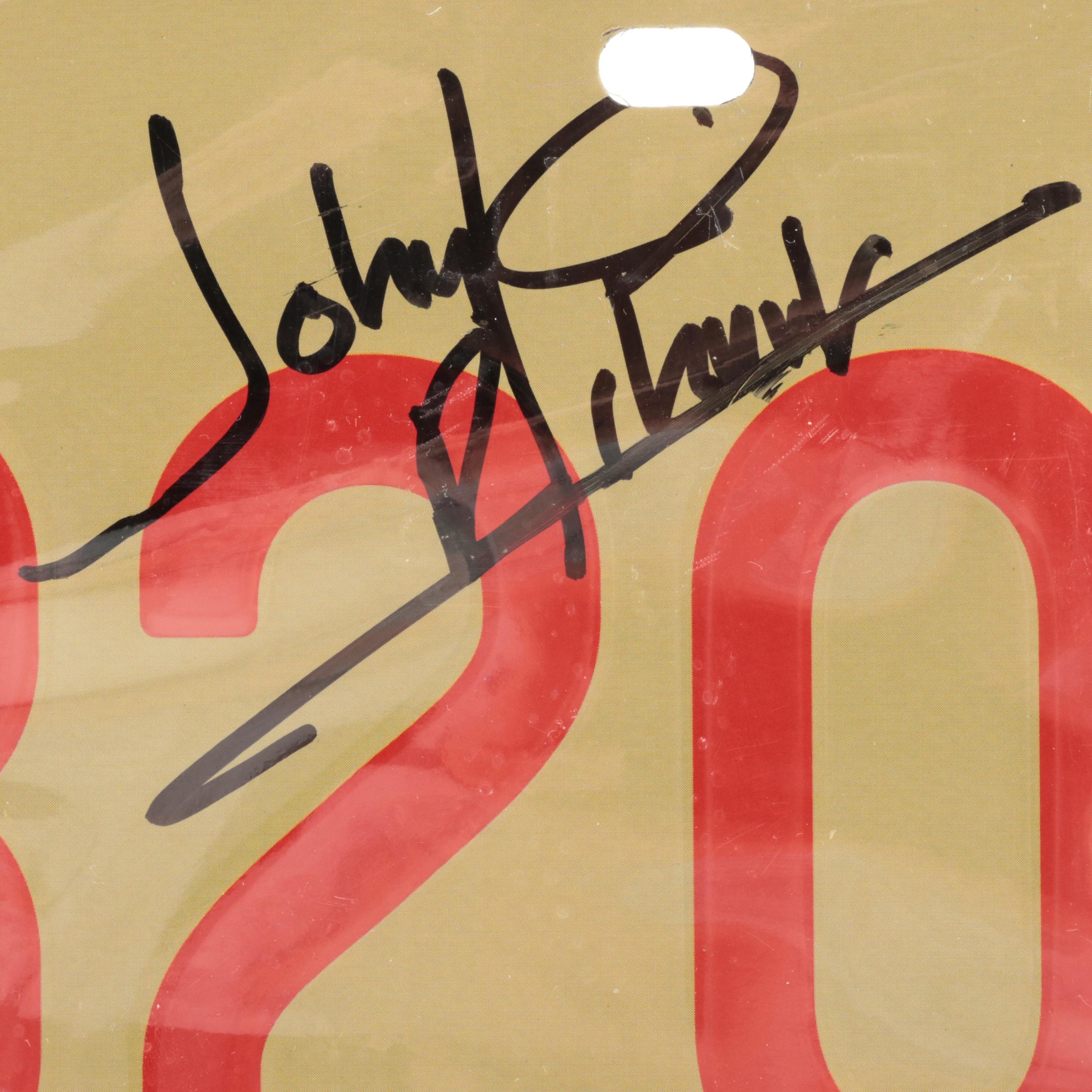 "Dukes Of Hazzard" Signed License Plate With Wopat, Bach, Schneider
