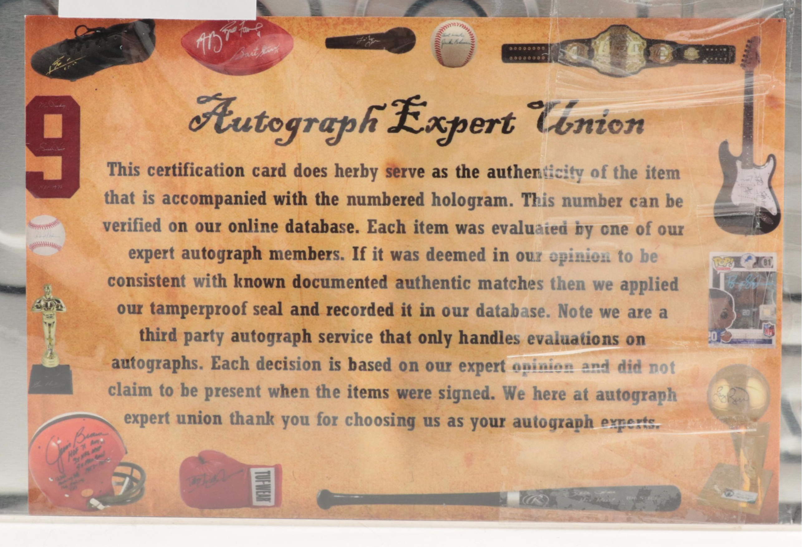 "Dukes Of Hazzard" Signed License Plate With Wopat, Bach, Schneider