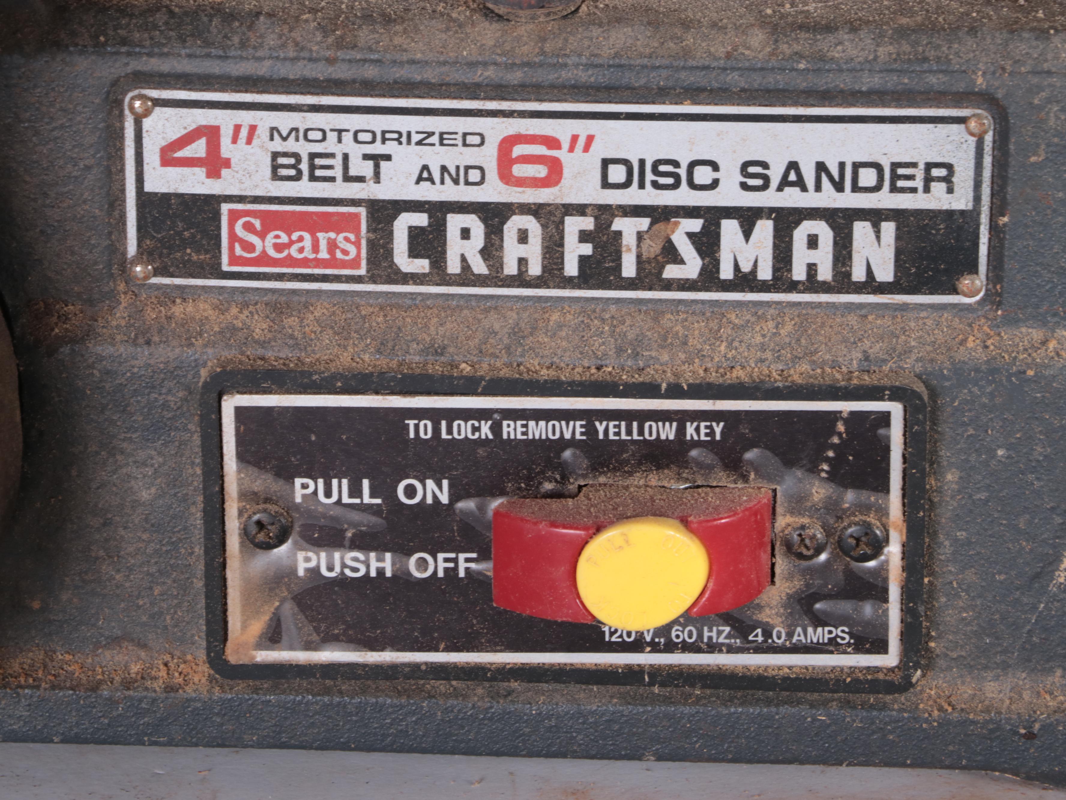 Craftsman Power Sander and Scroll Saw with Porter-Cable Fixed Router Base