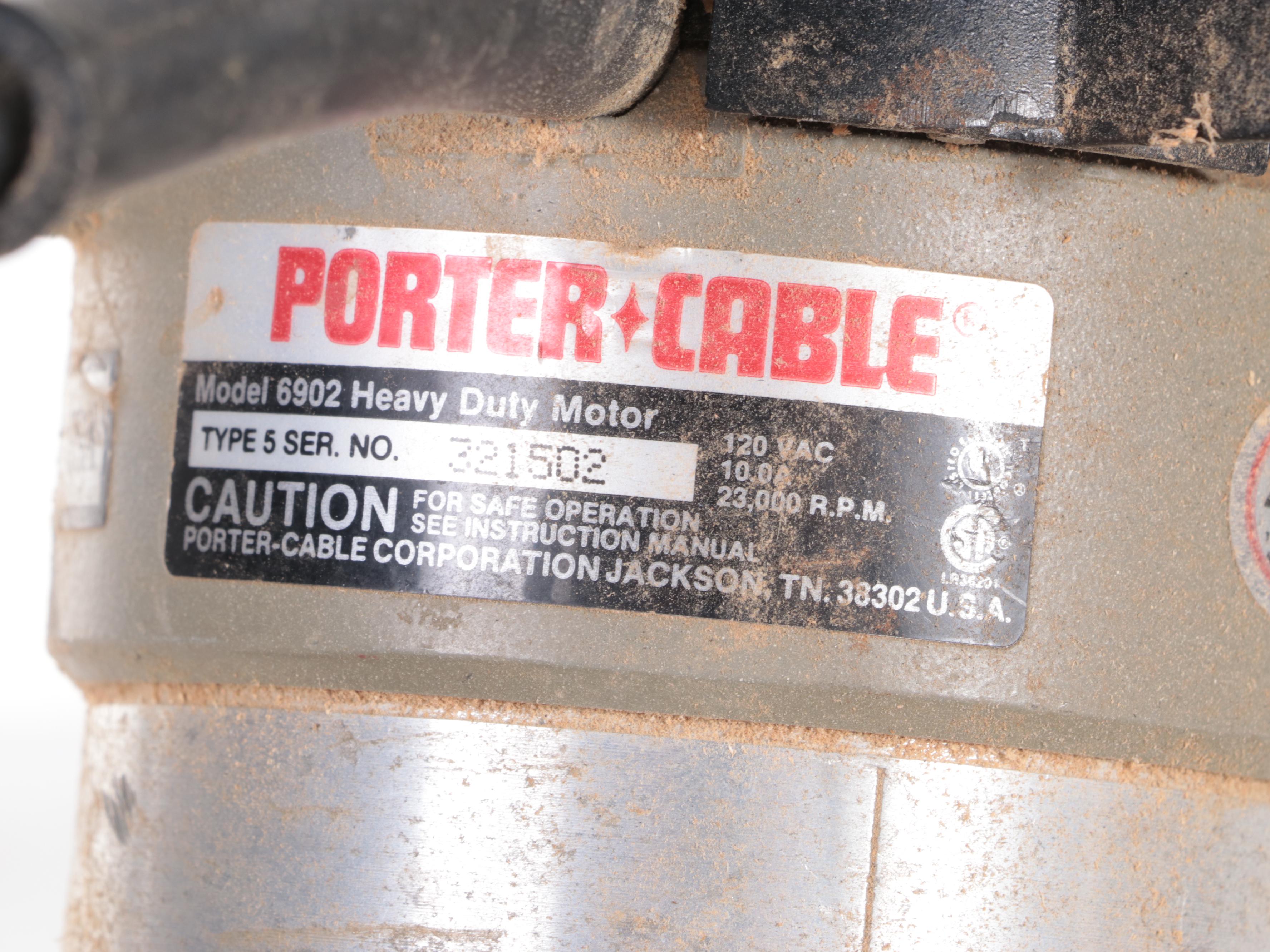 Craftsman Power Sander and Scroll Saw with Porter-Cable Fixed Router Base