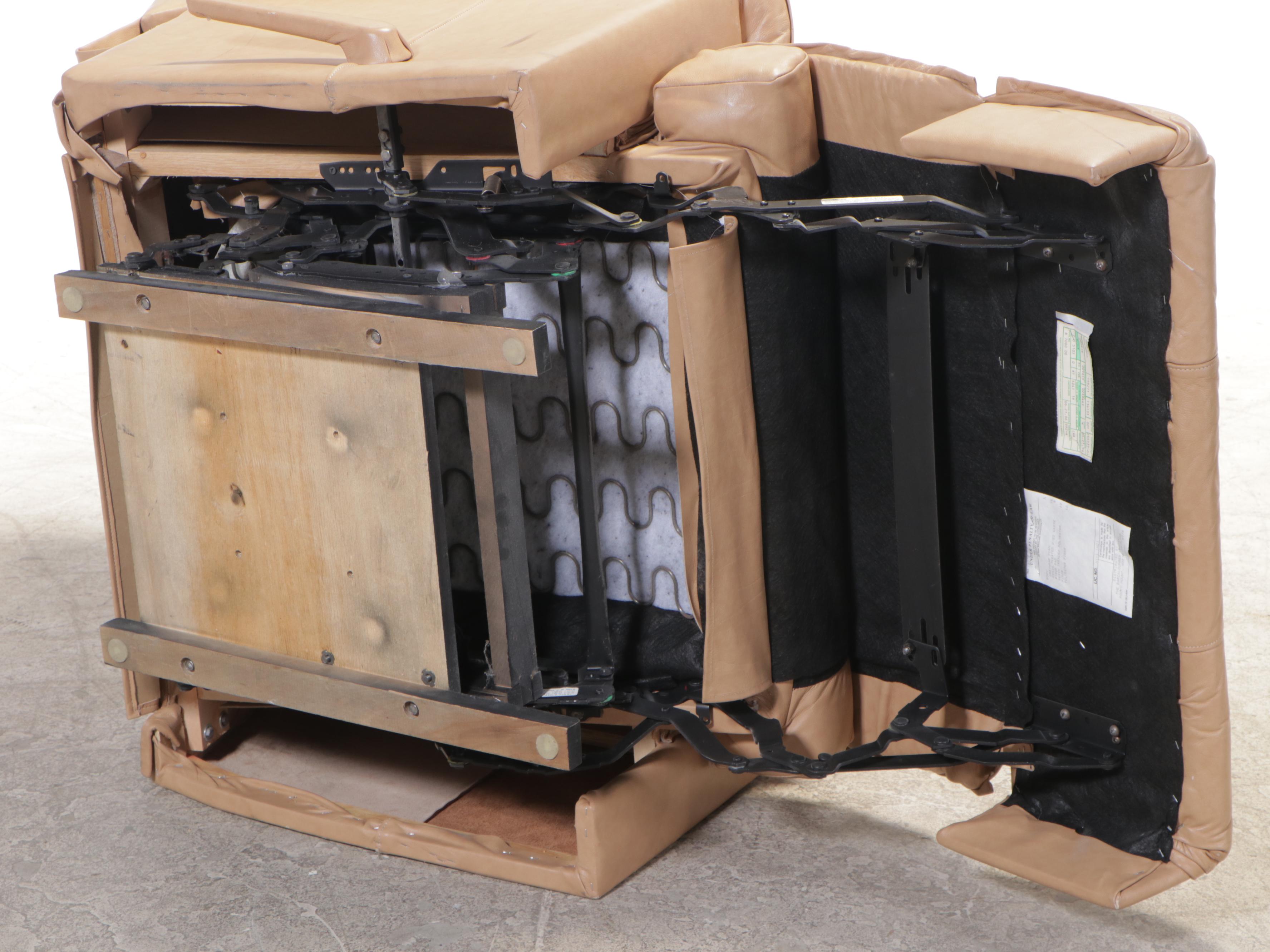 The BarcaLounger Co. Leather Rocker-Recliner