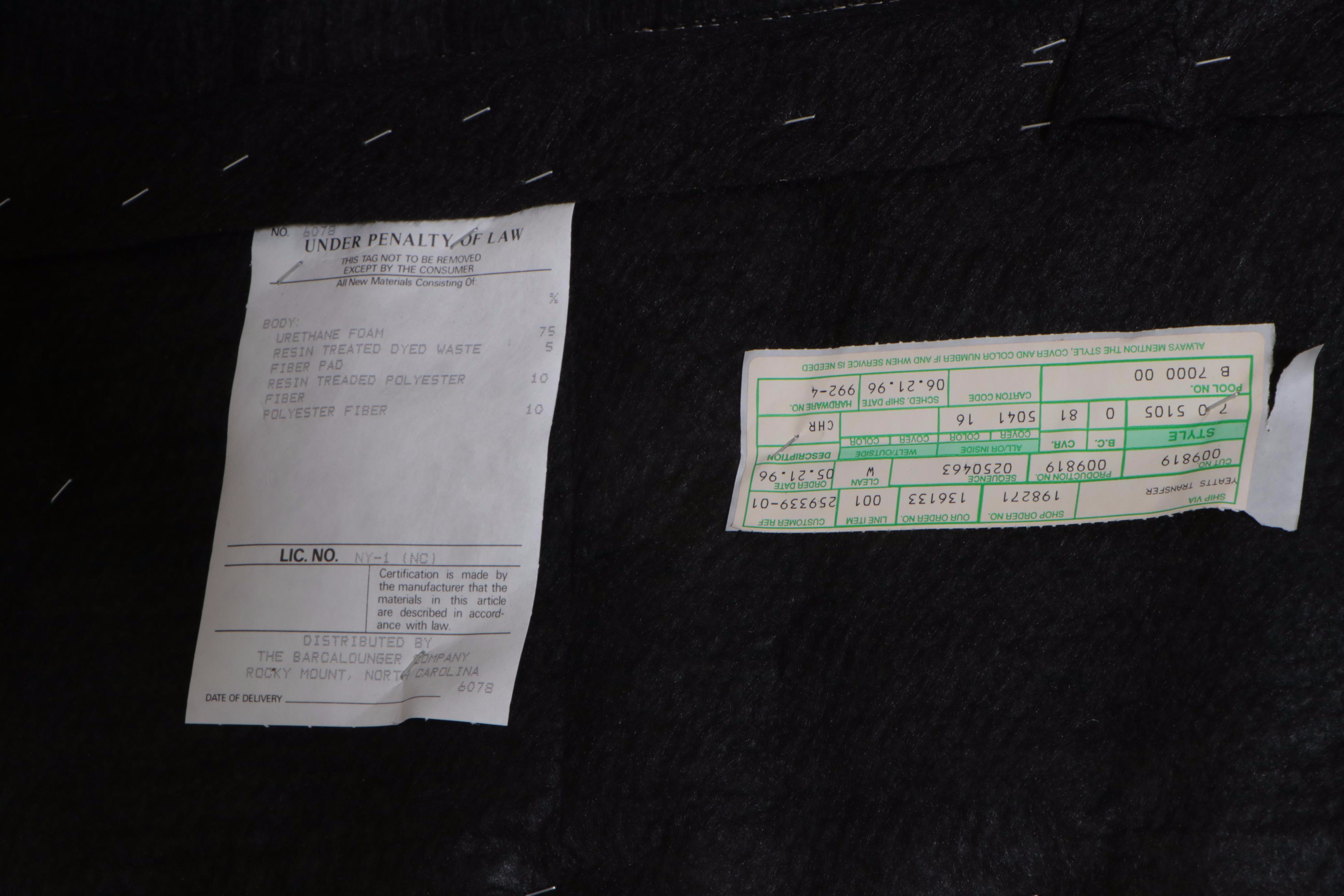 The BarcaLounger Co. Leather Rocker-Recliner