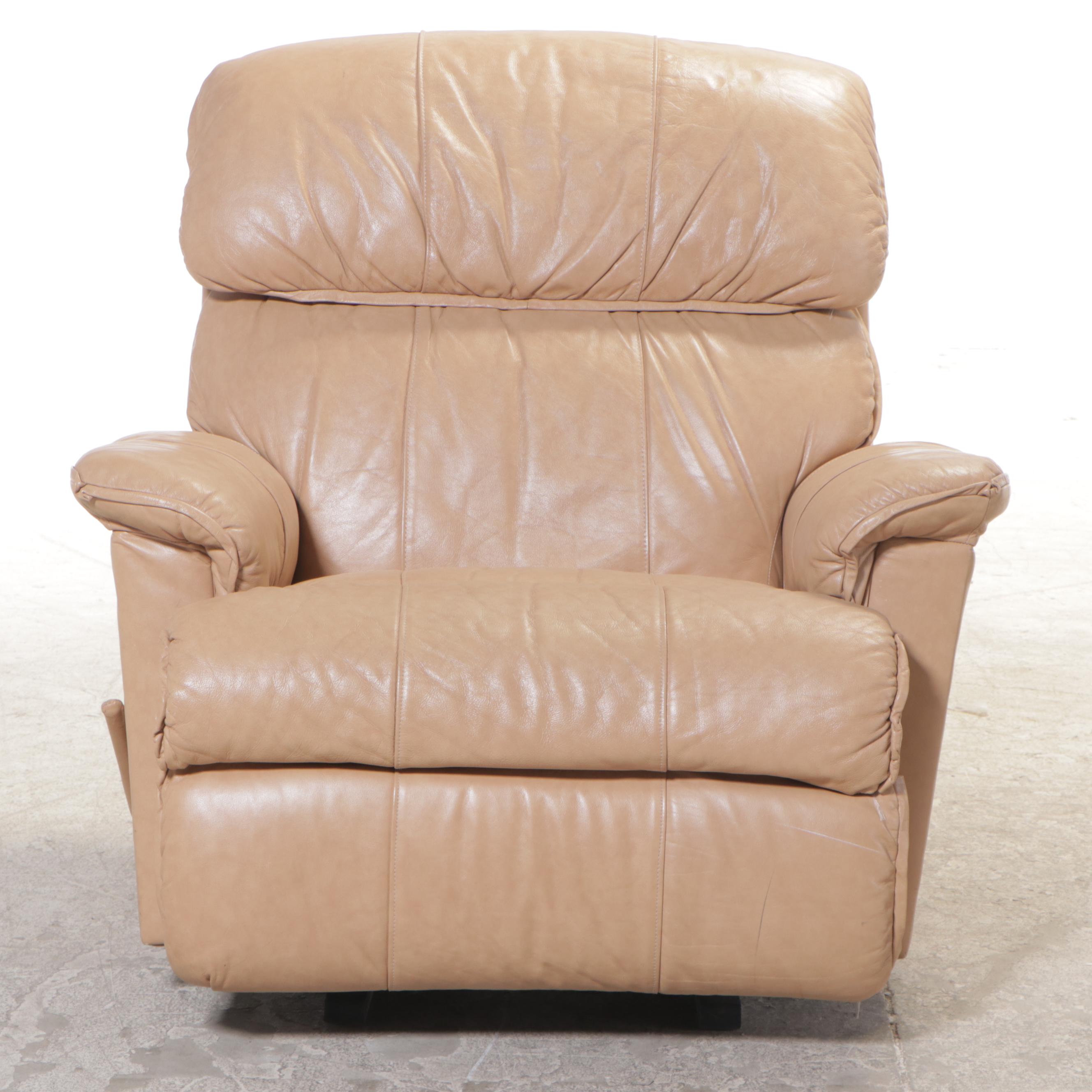 The BarcaLounger Co. Leather Rocker-Recliner