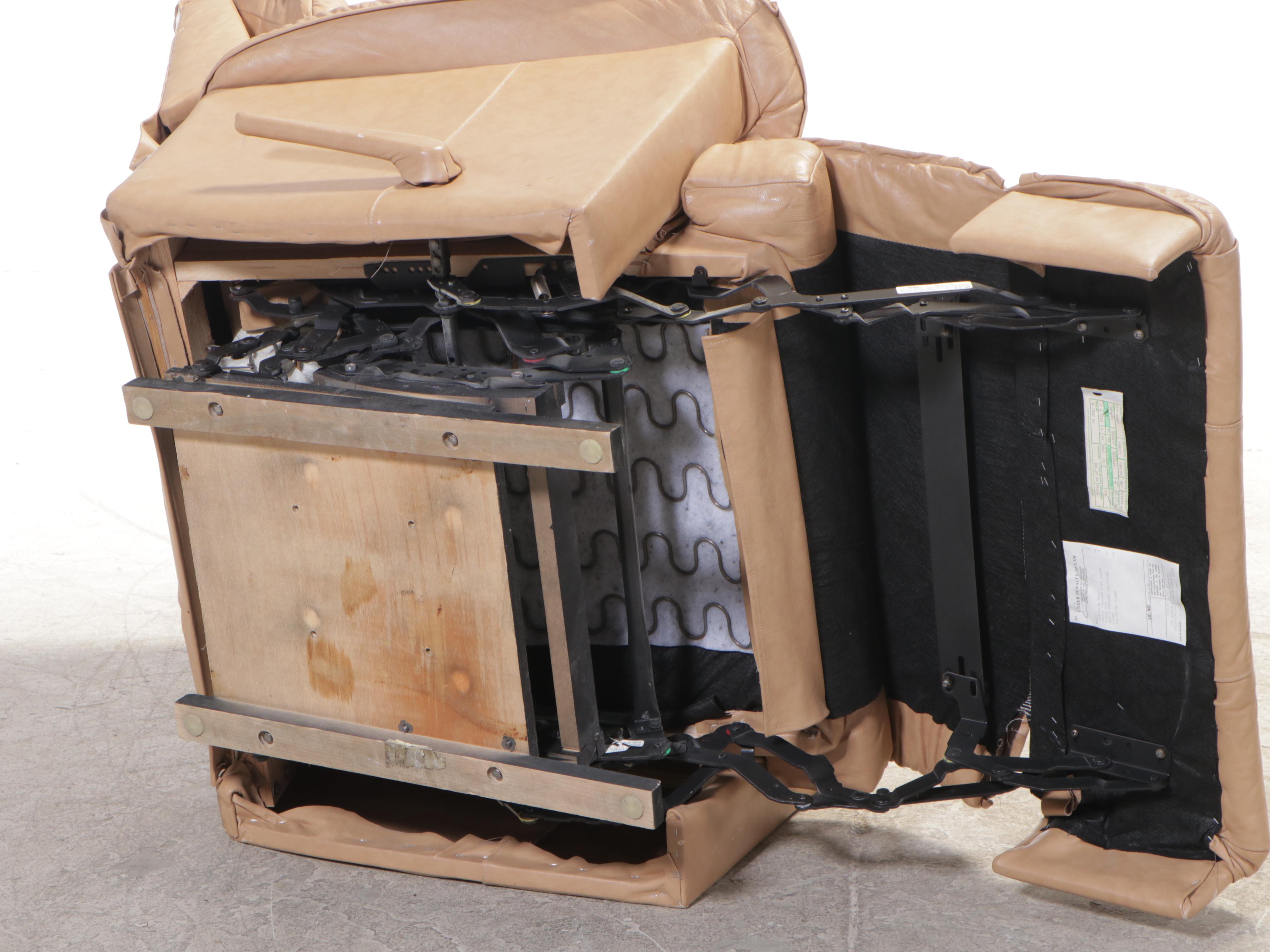 The BarcaLounger Co. Leather Rocker-Recliner