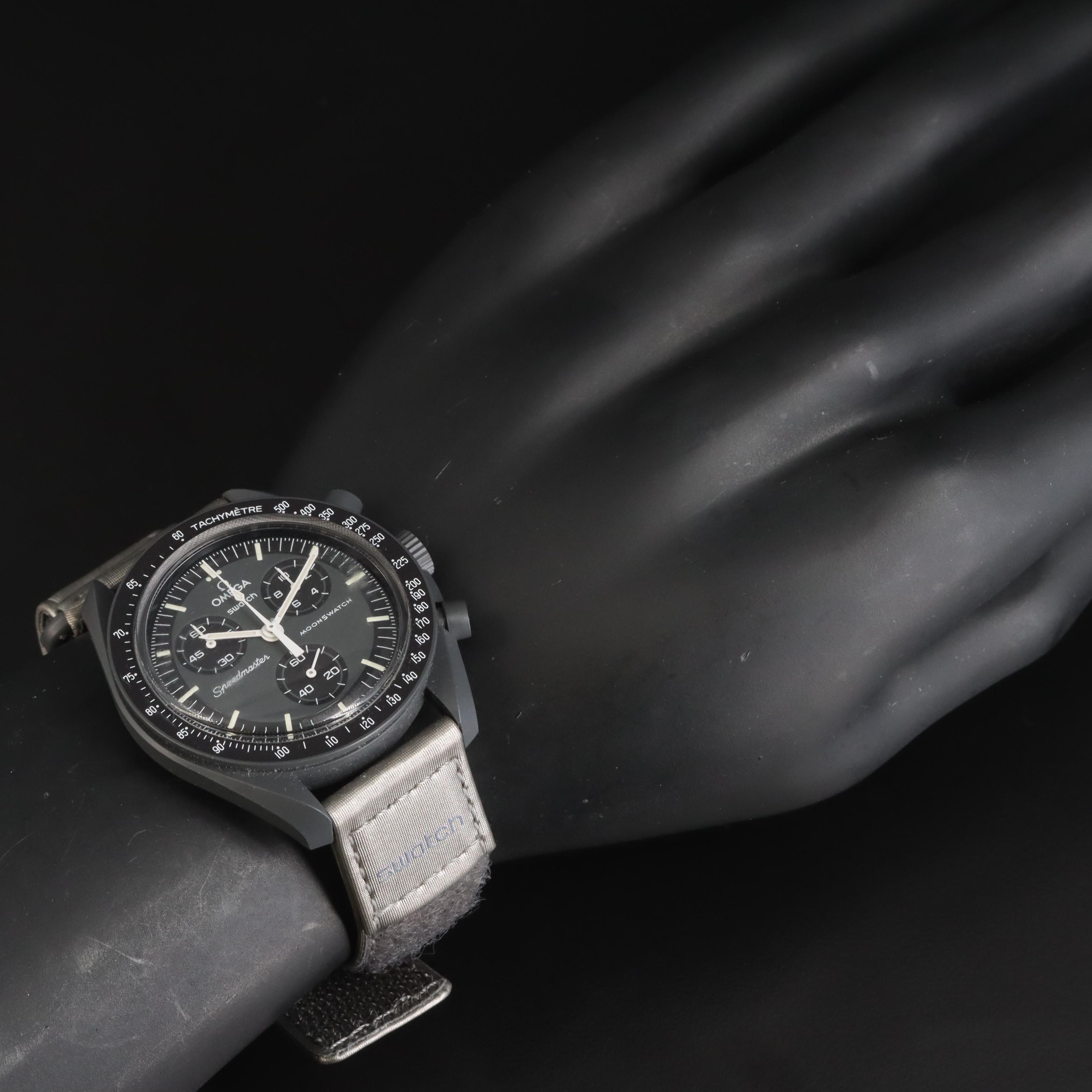 Omega and Swatch Moon Watch Mission to Mercury Bio Ceramic Watch