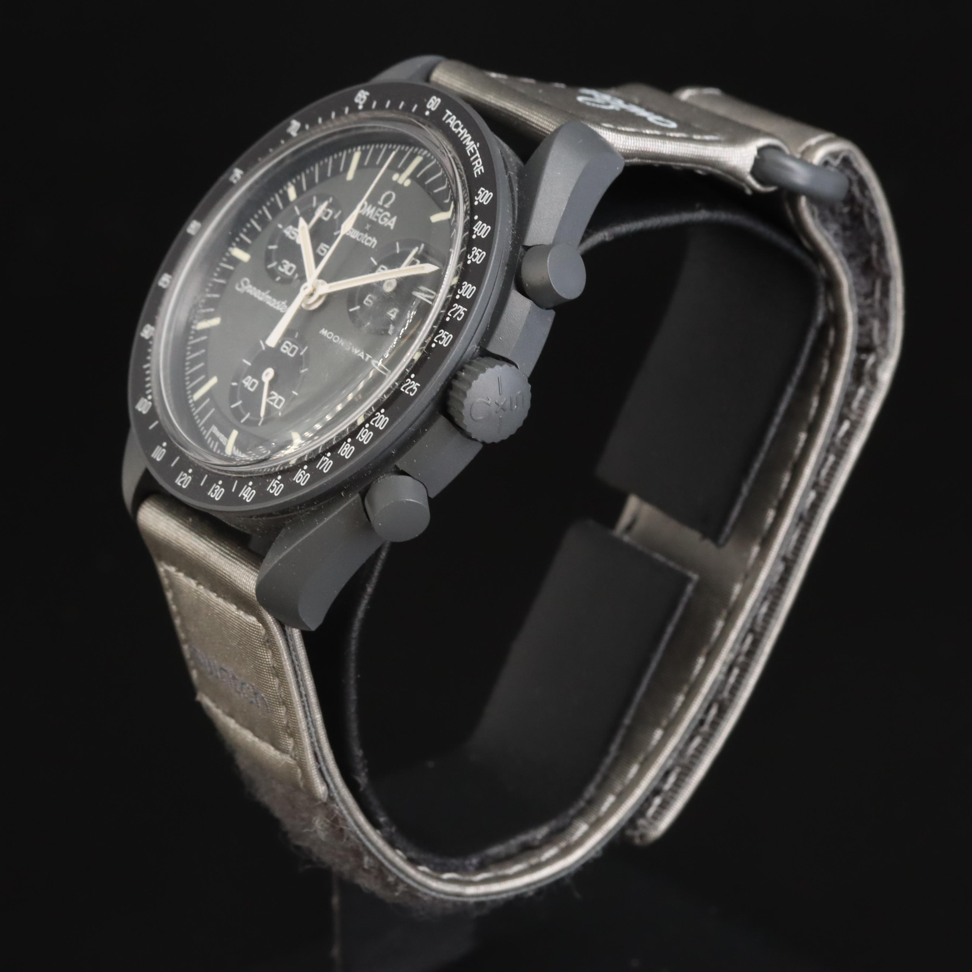 Omega and Swatch Moon Watch Mission to Mercury Bio Ceramic Watch