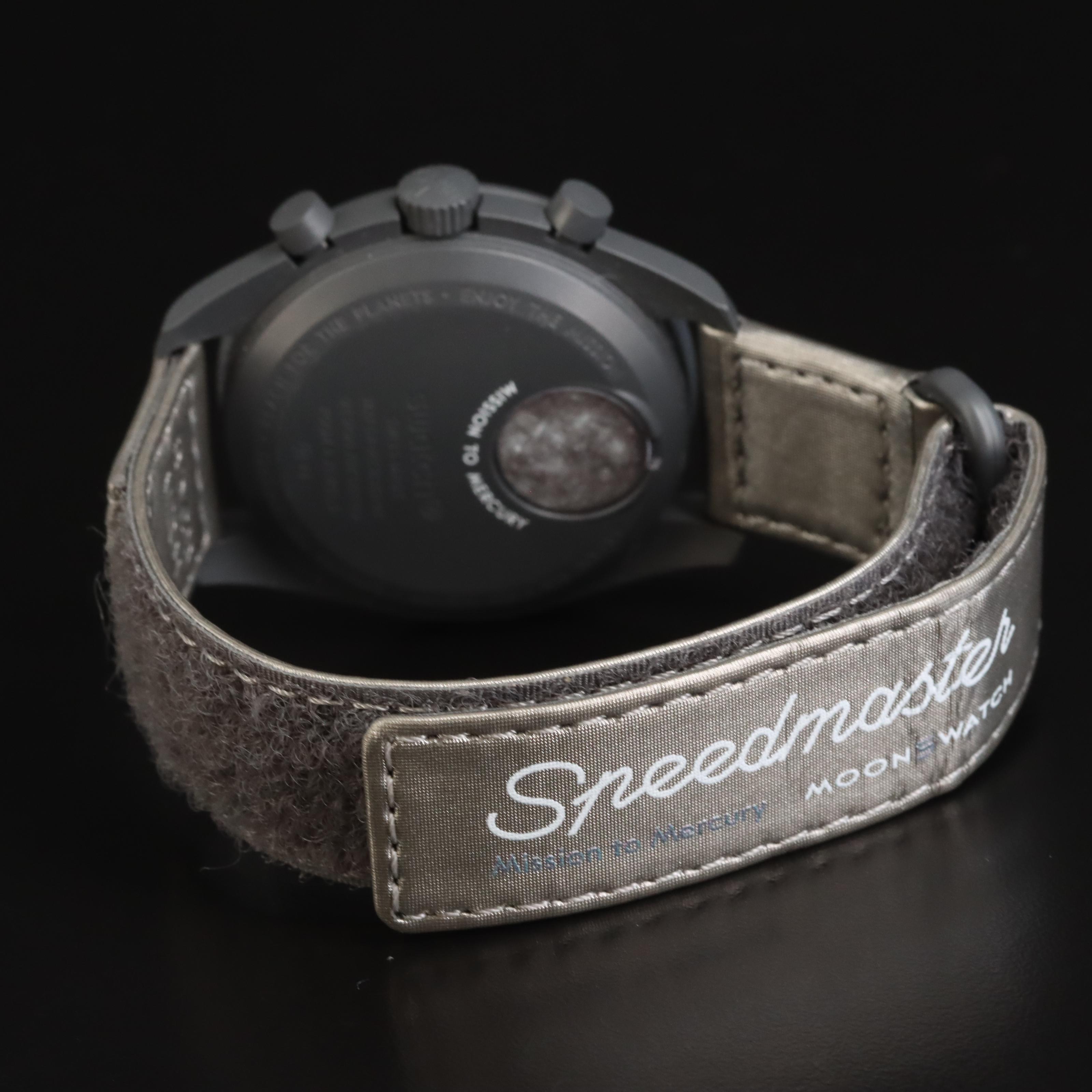 Omega and Swatch Moon Watch Mission to Mercury Bio Ceramic Watch