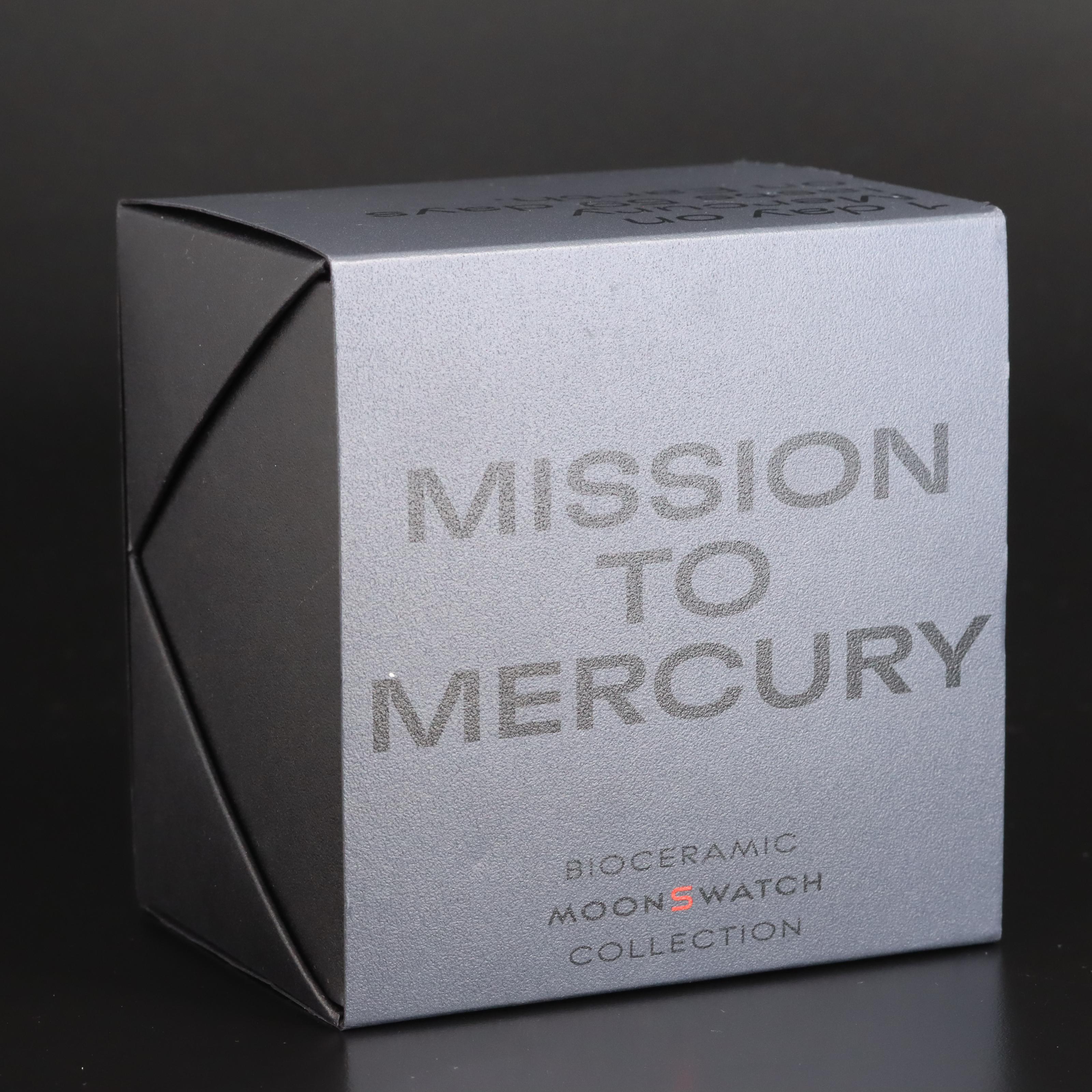 Omega and Swatch Moon Watch Mission to Mercury Bio Ceramic Watch