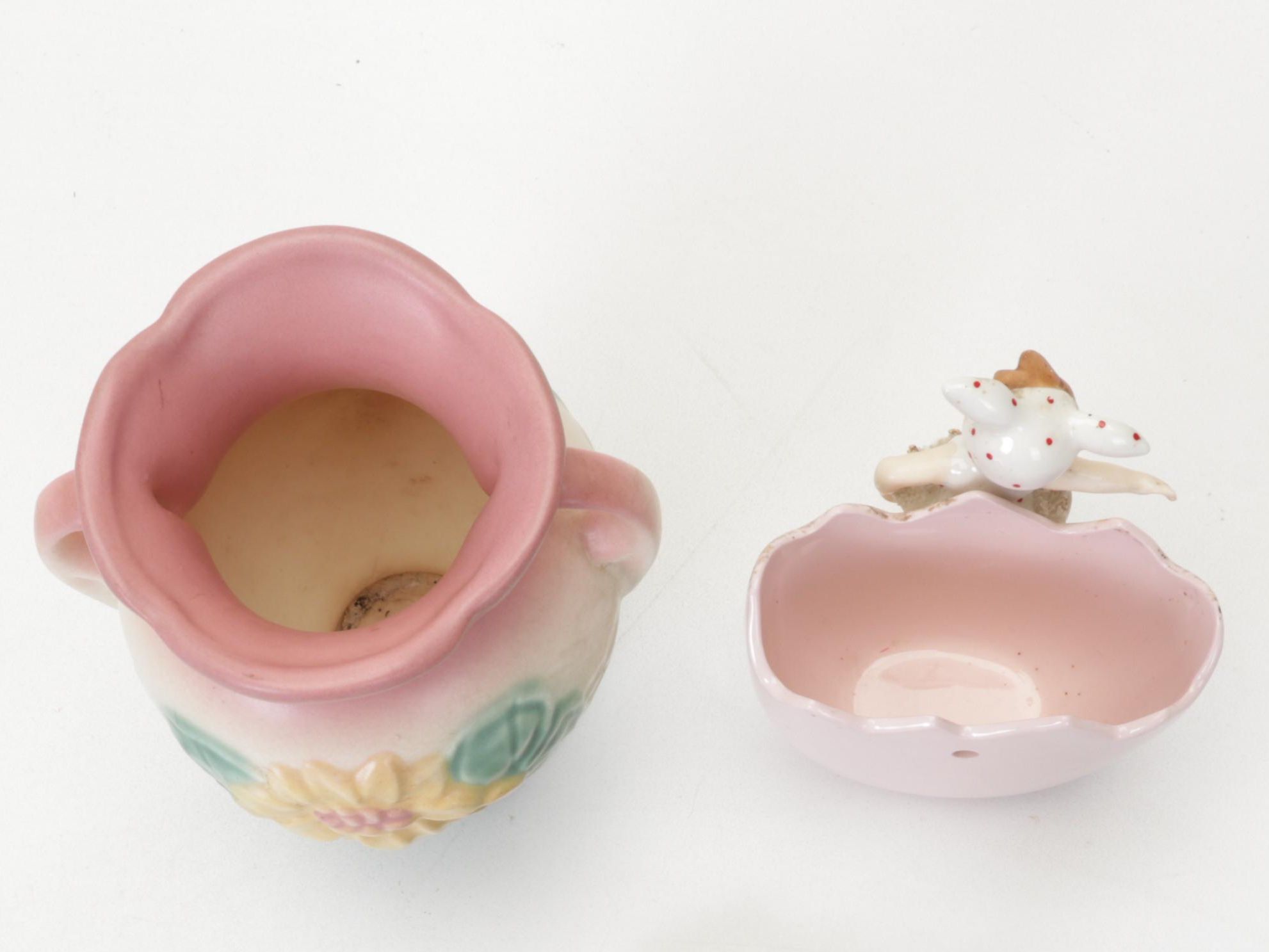 Edna Hibel Jewelry Box, Hat Stand, Bakelite Files and More Vanity Accessories