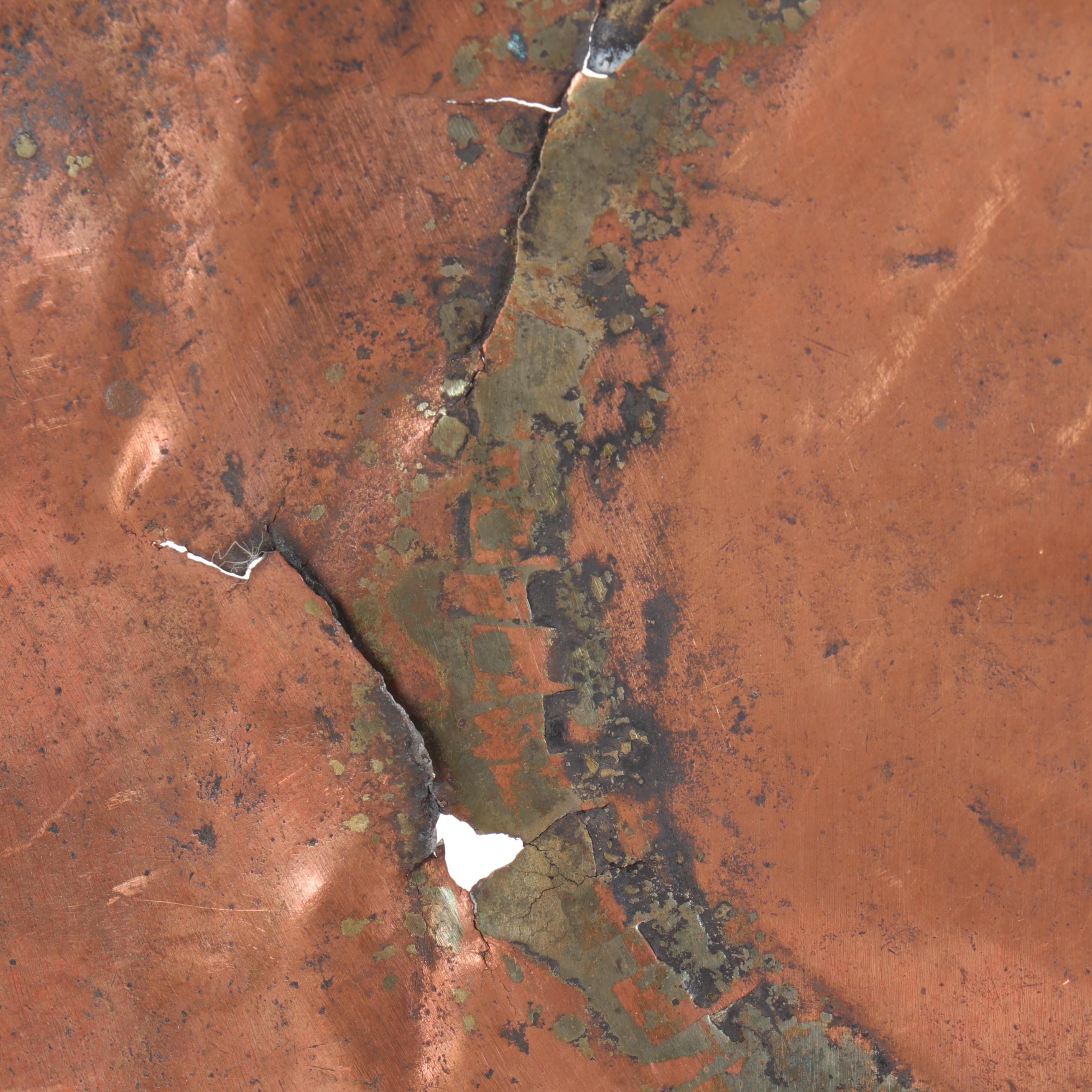 Middle Eastern Tinned Copper Lidded Pot