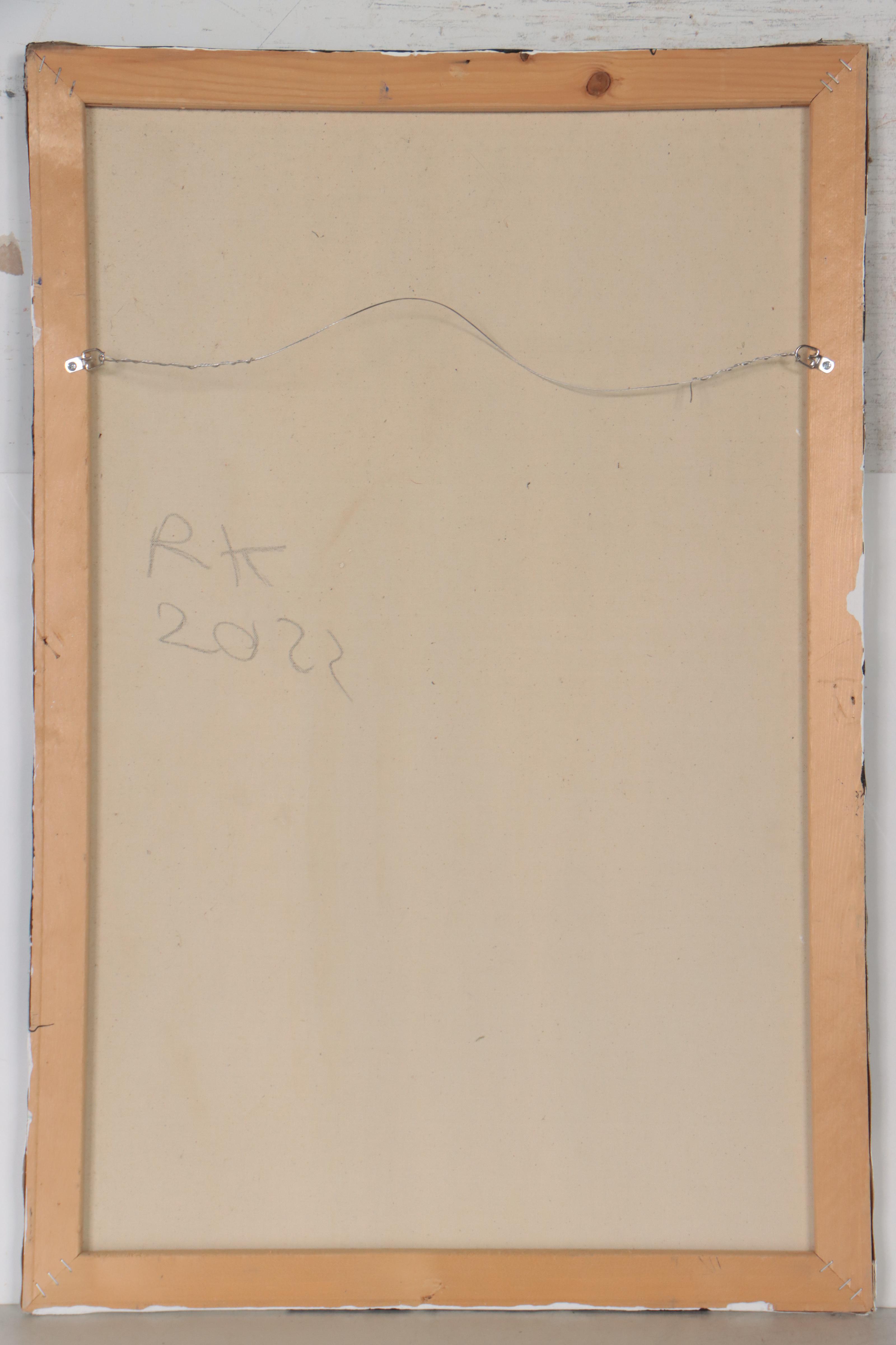 Robbie Kemper Acrylic Painting "Monument" 2022