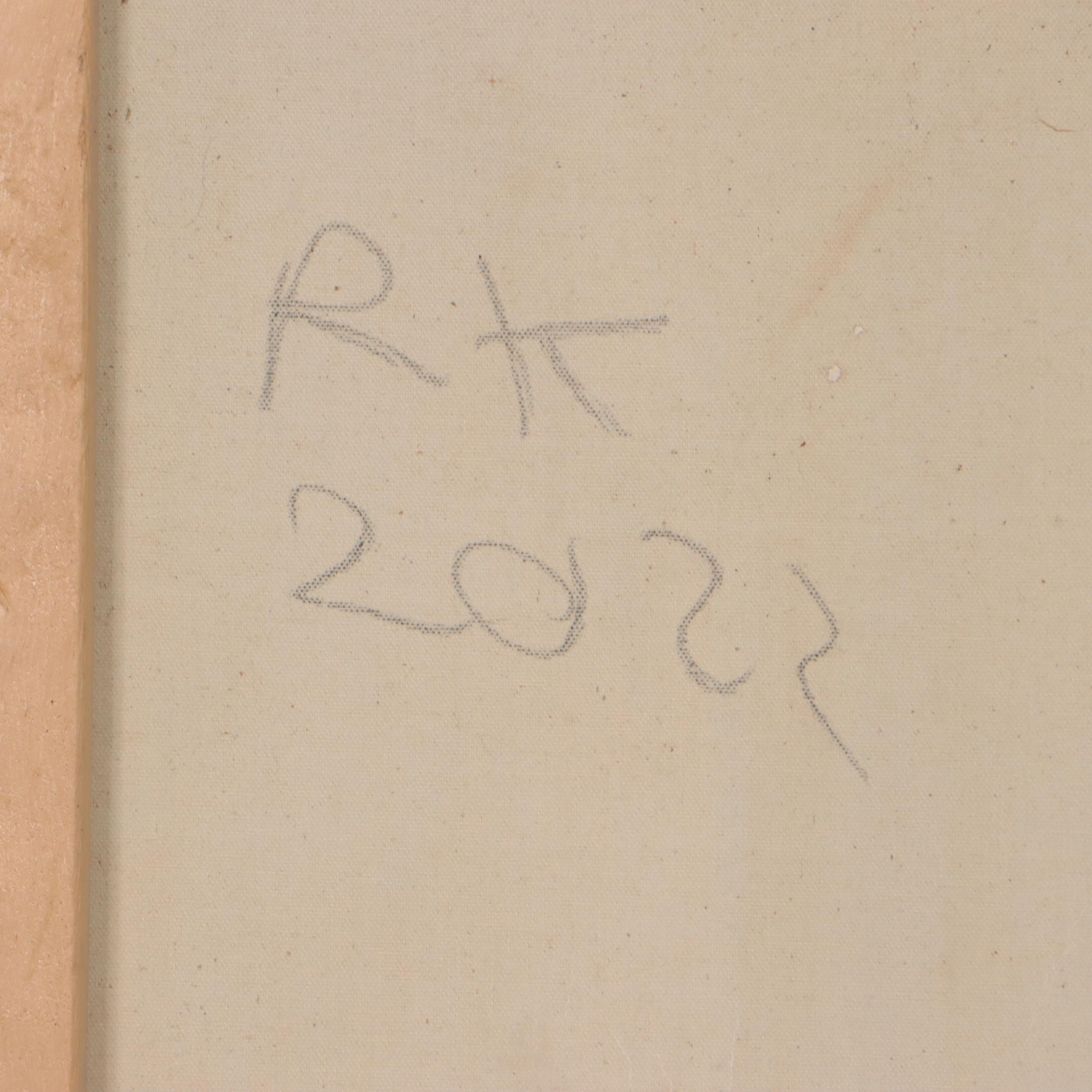 Robbie Kemper Acrylic Painting "Monument" 2022