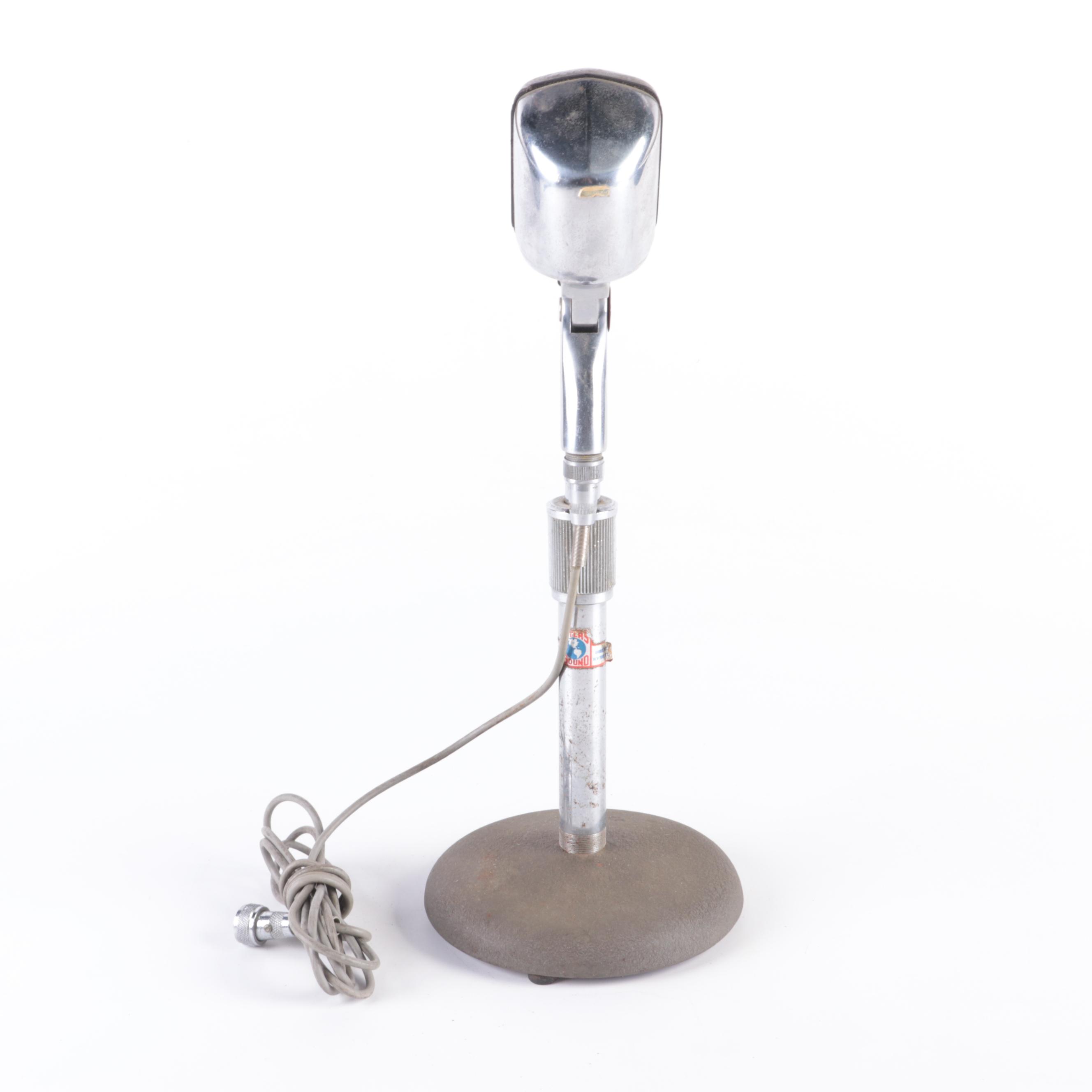 Electro-Voice Model 911 Microphone with Atlas Sound Stand