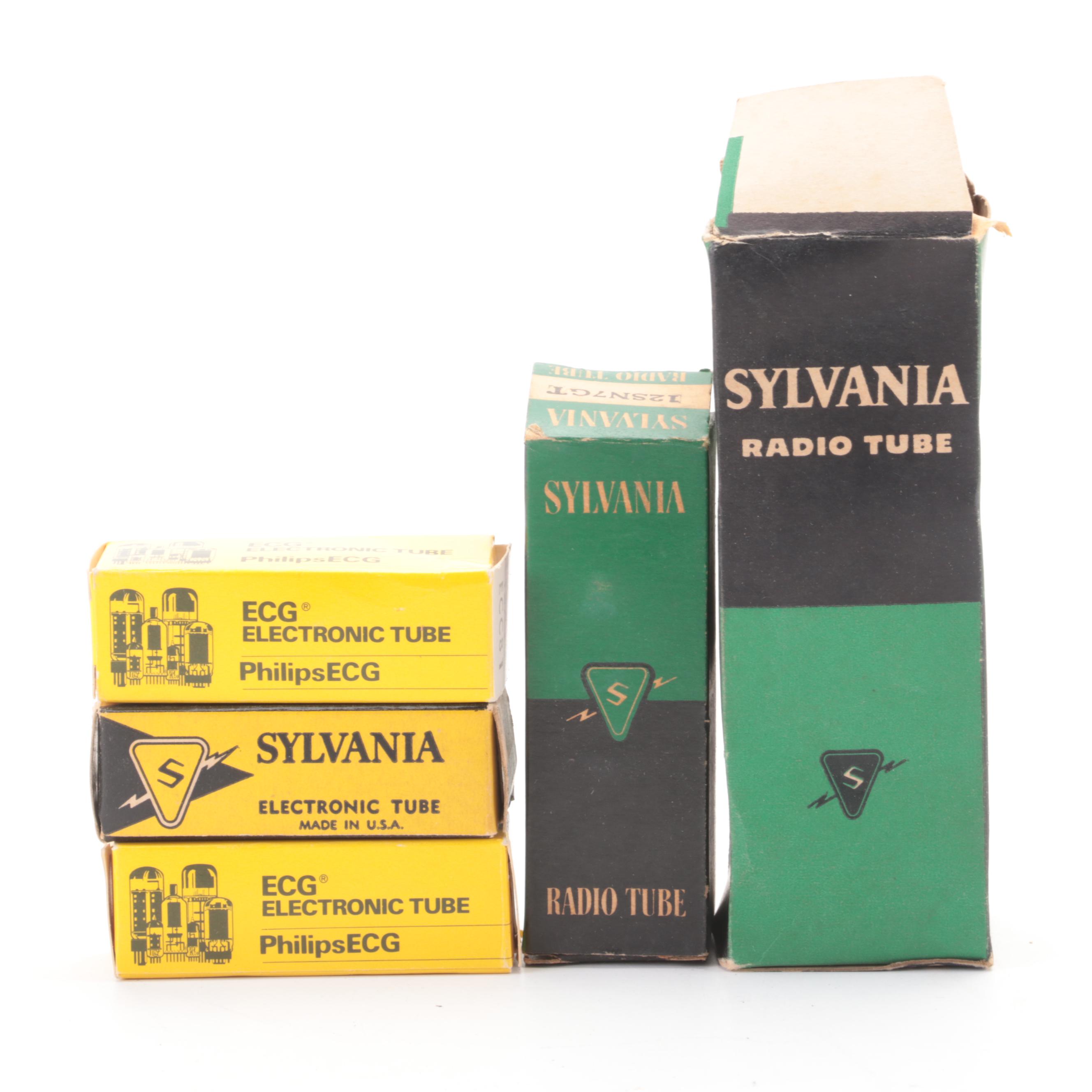 RCA Radiola III Receiver with U.S. Military Issue, Crosley, More Radio Tubes