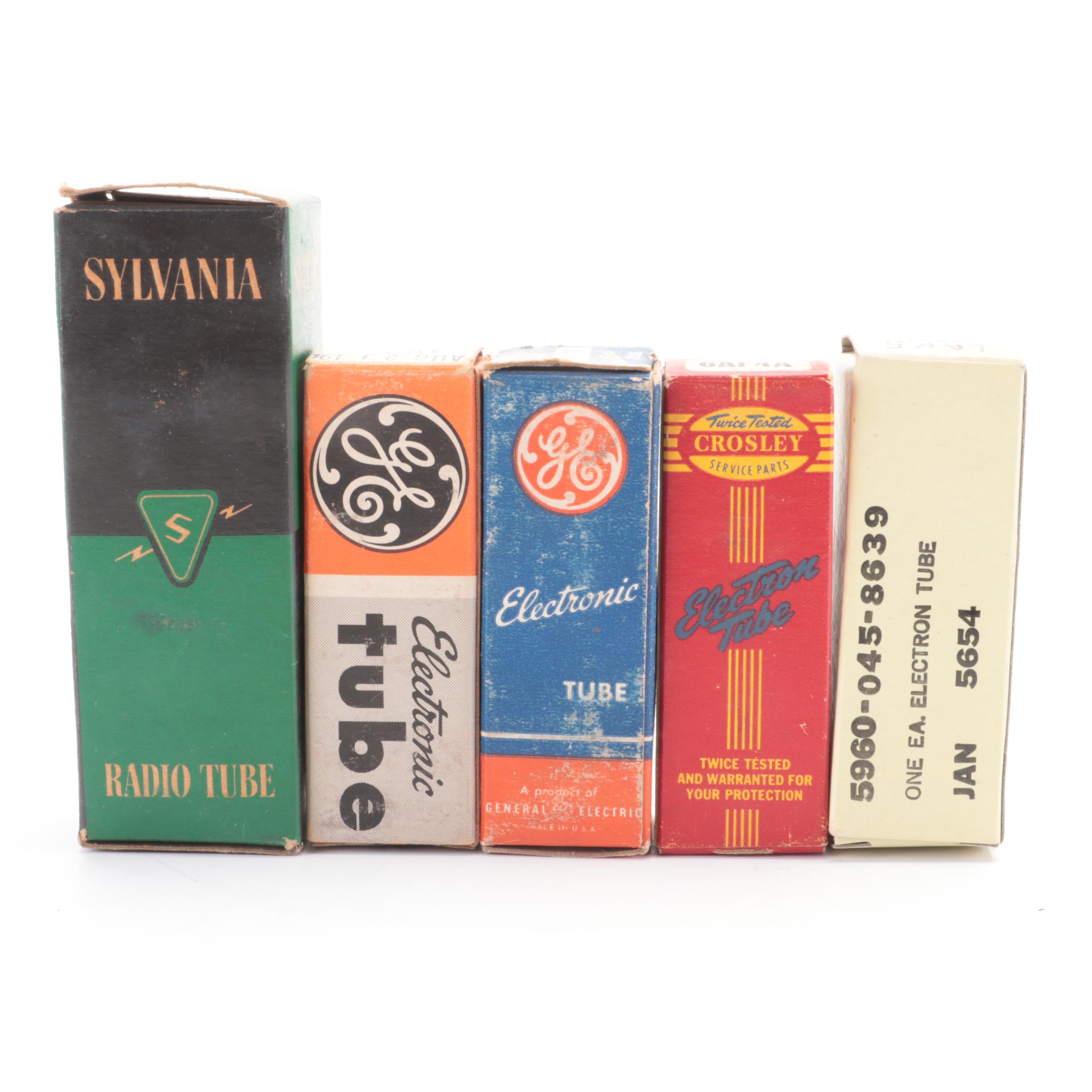 RCA Radiola III Receiver with U.S. Military Issue, Crosley, More Radio Tubes