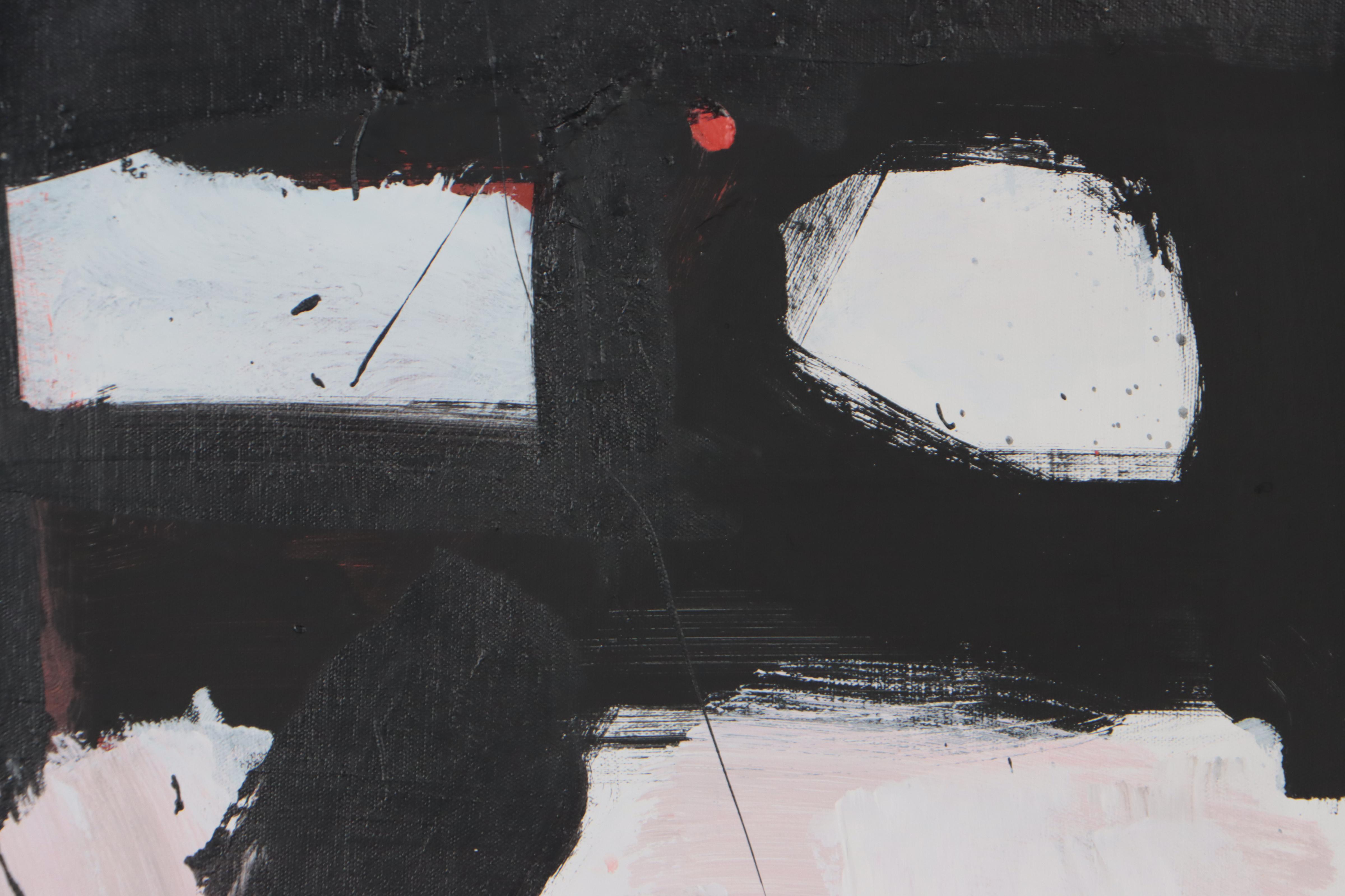 Robbie Kemper Acrylic Painting "Loop With Orange" 2022