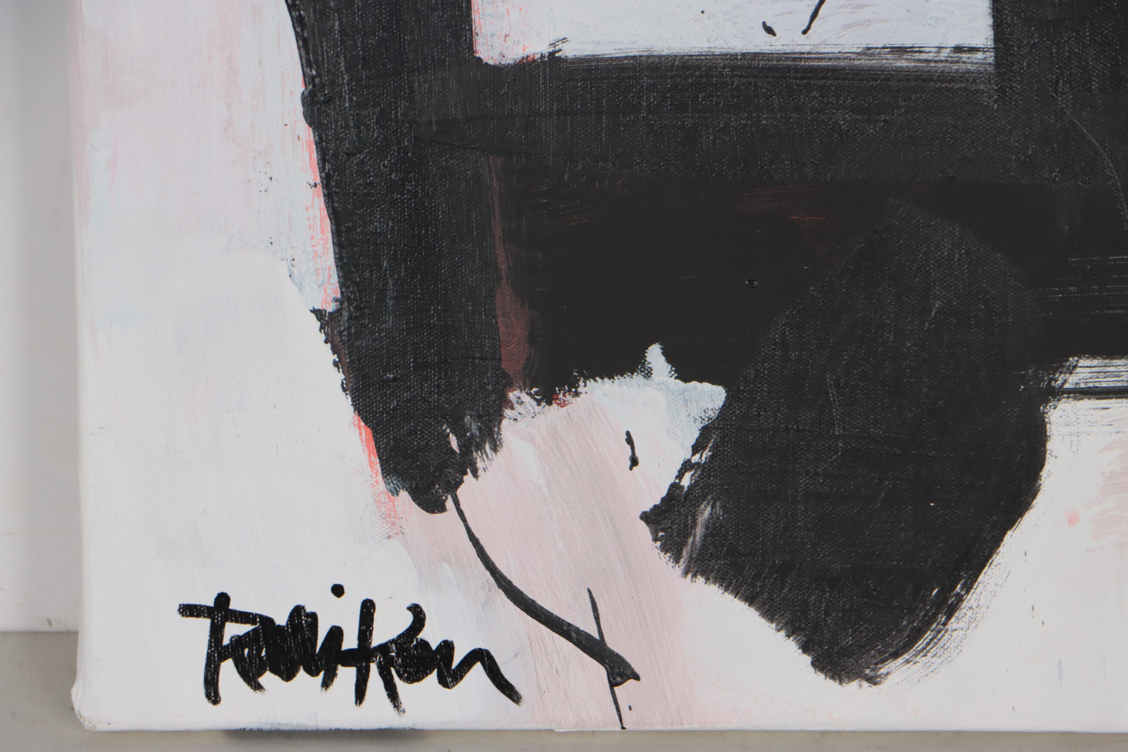 Robbie Kemper Acrylic Painting "Loop With Orange" 2022