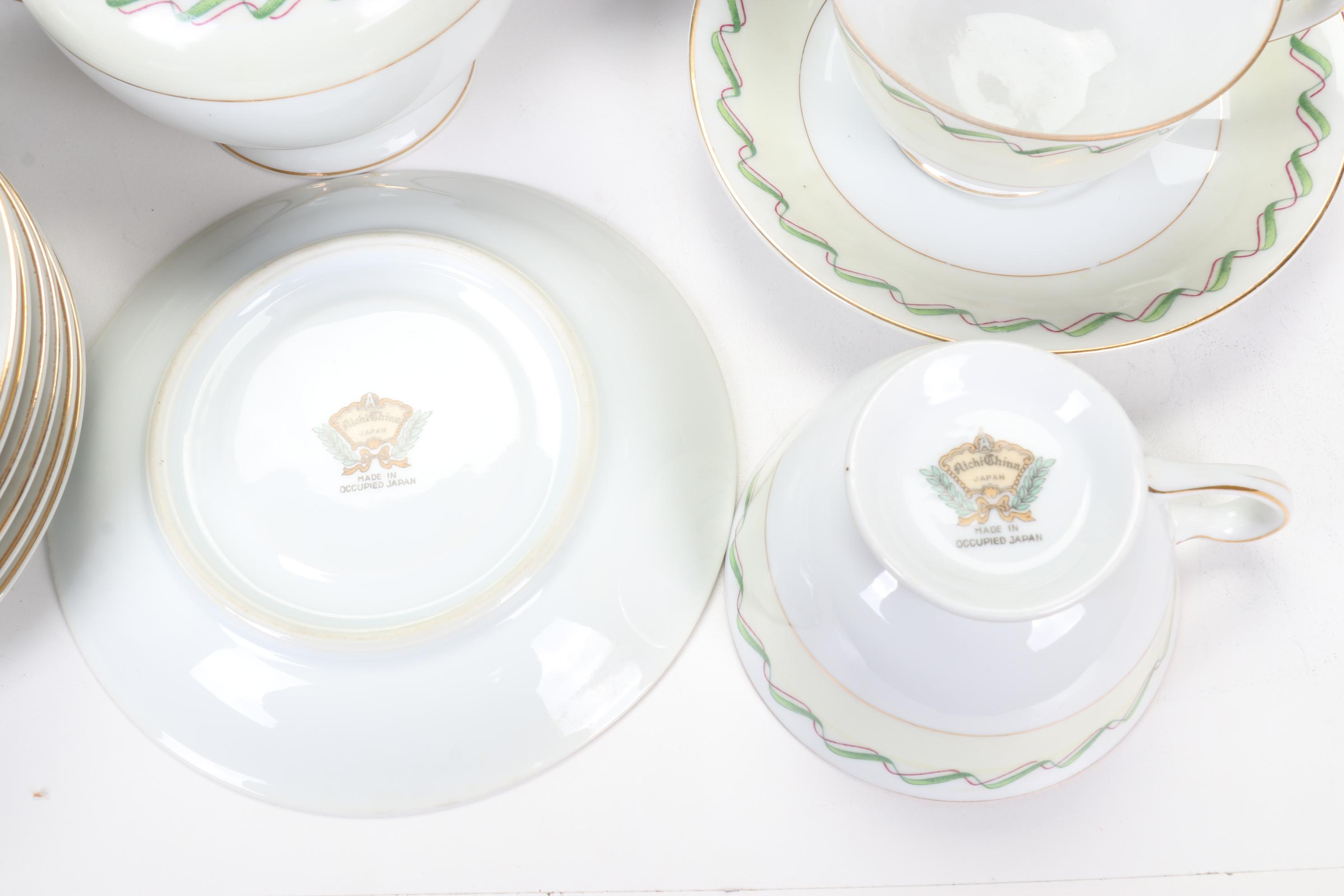 Aichi China Porcelain Service and Dinnerware