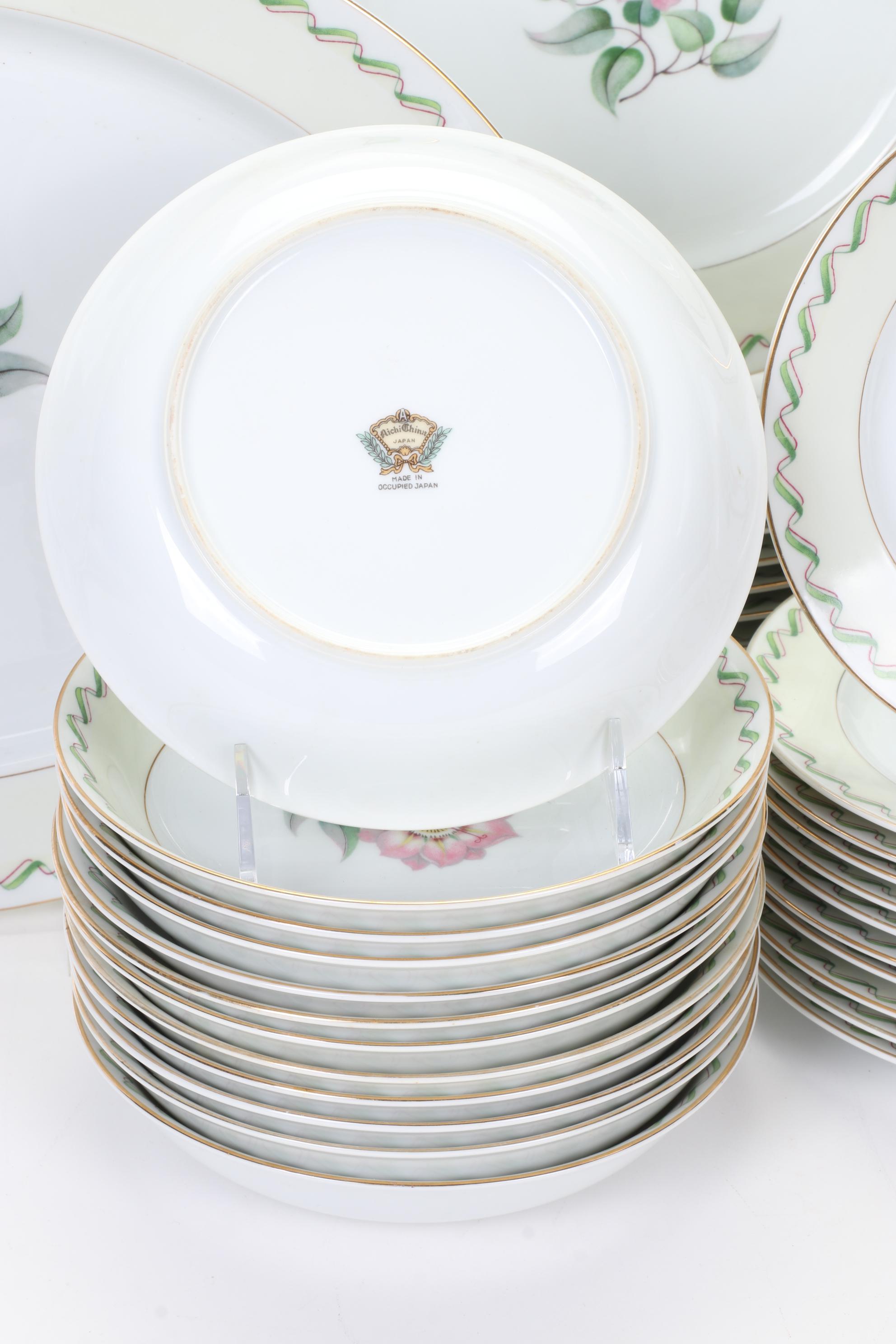 Aichi China Porcelain Service and Dinnerware