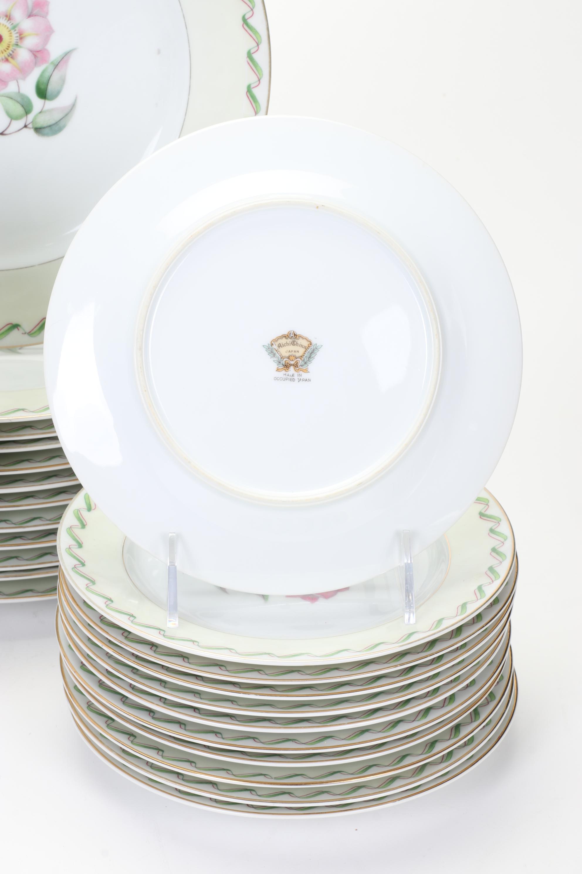 Aichi China Porcelain Service and Dinnerware