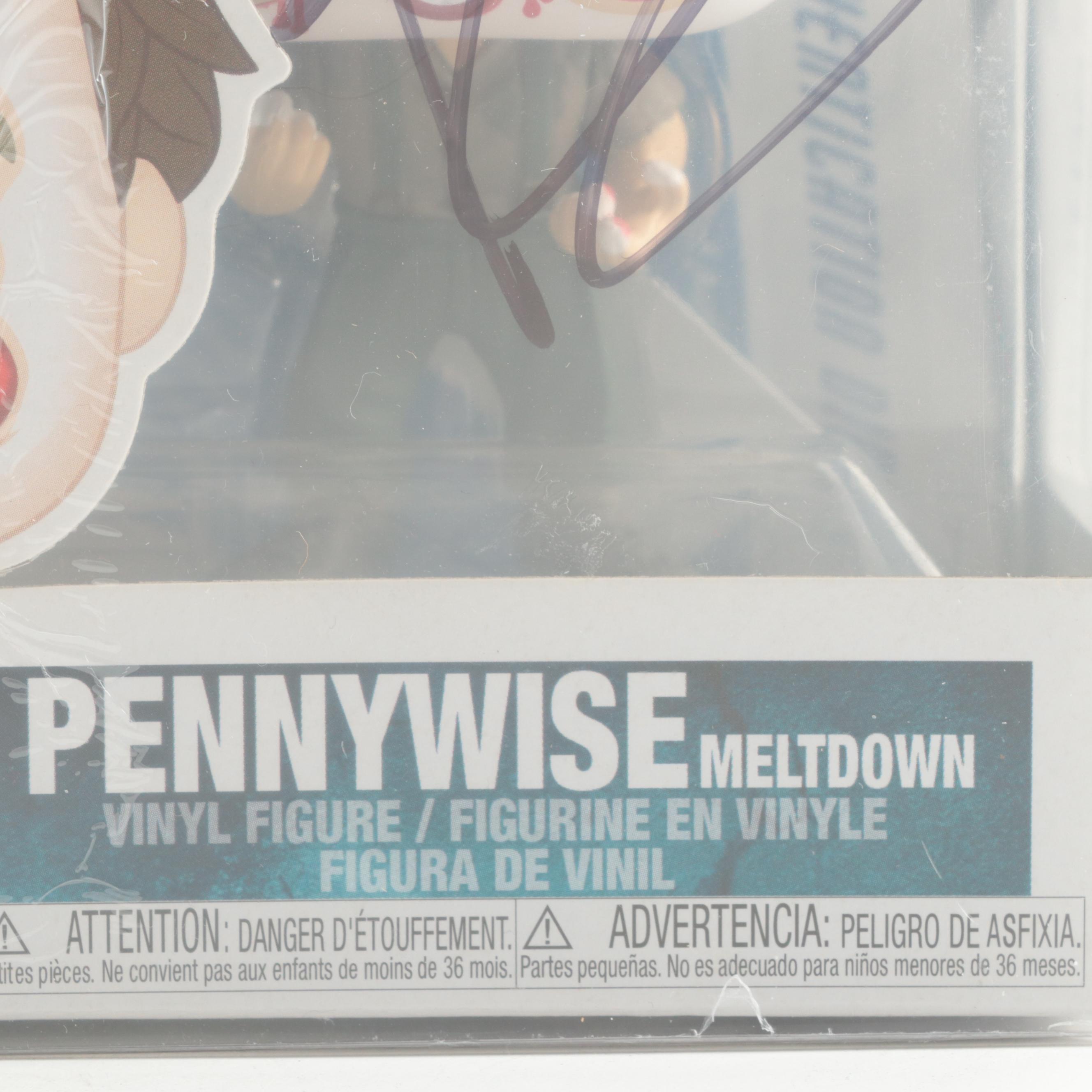 Bill Skarsgård Signed "Pennywise Meltdown" Funko POP! Figure