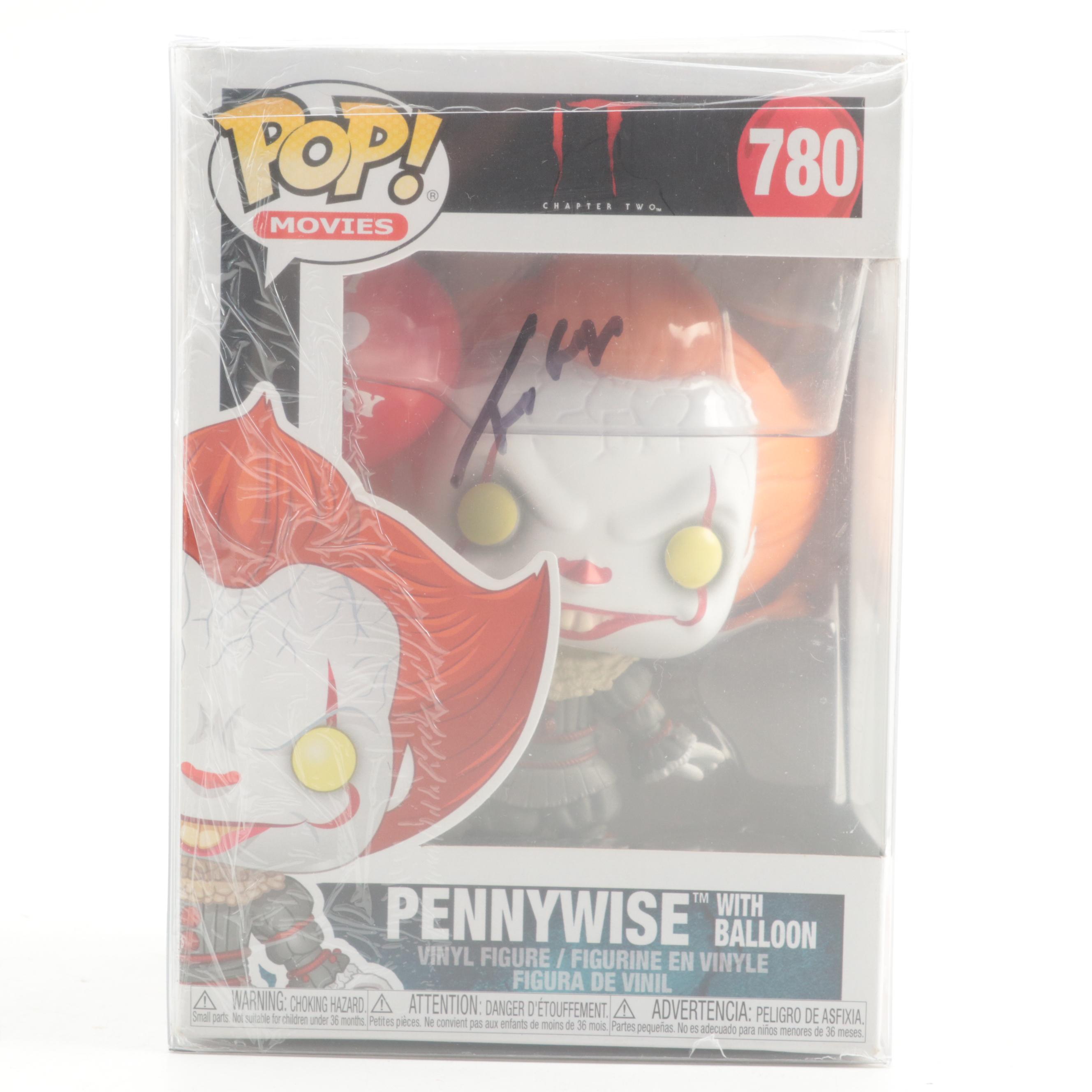 Tim Curry Signed "Pennywise With Balloon" Funko POP! Figure