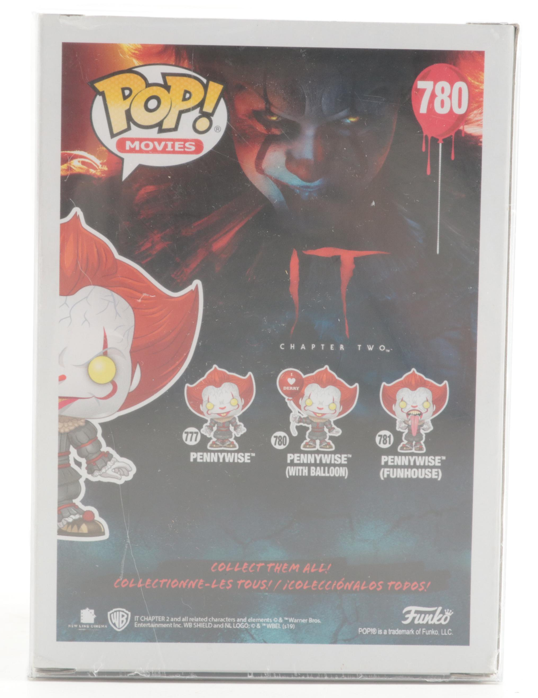 Tim Curry Signed "Pennywise With Balloon" Funko POP! Figure