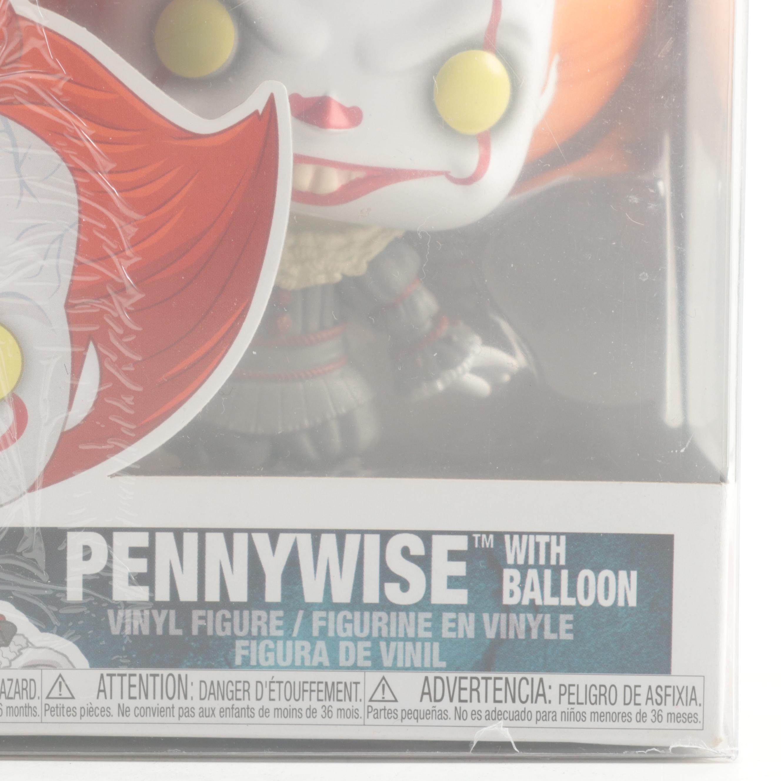 Tim Curry Signed "Pennywise With Balloon" Funko POP! Figure