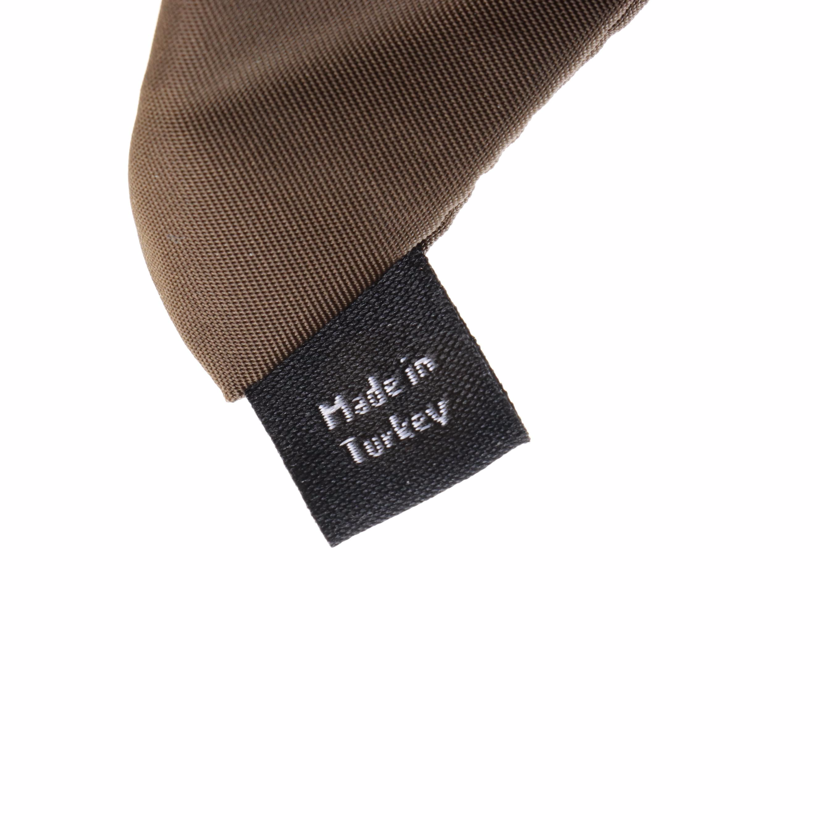 Prada Large Fold-Over Tote in Nylon Gabardine and Brown Leather Trim w/Strap