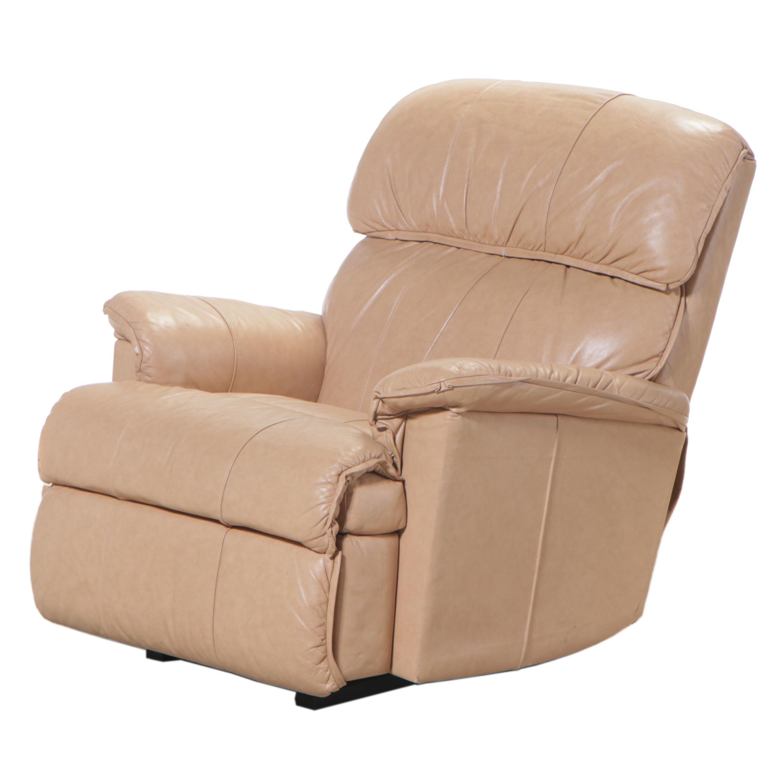 The BarcaLounger Co. Leather Rocker-Recliner