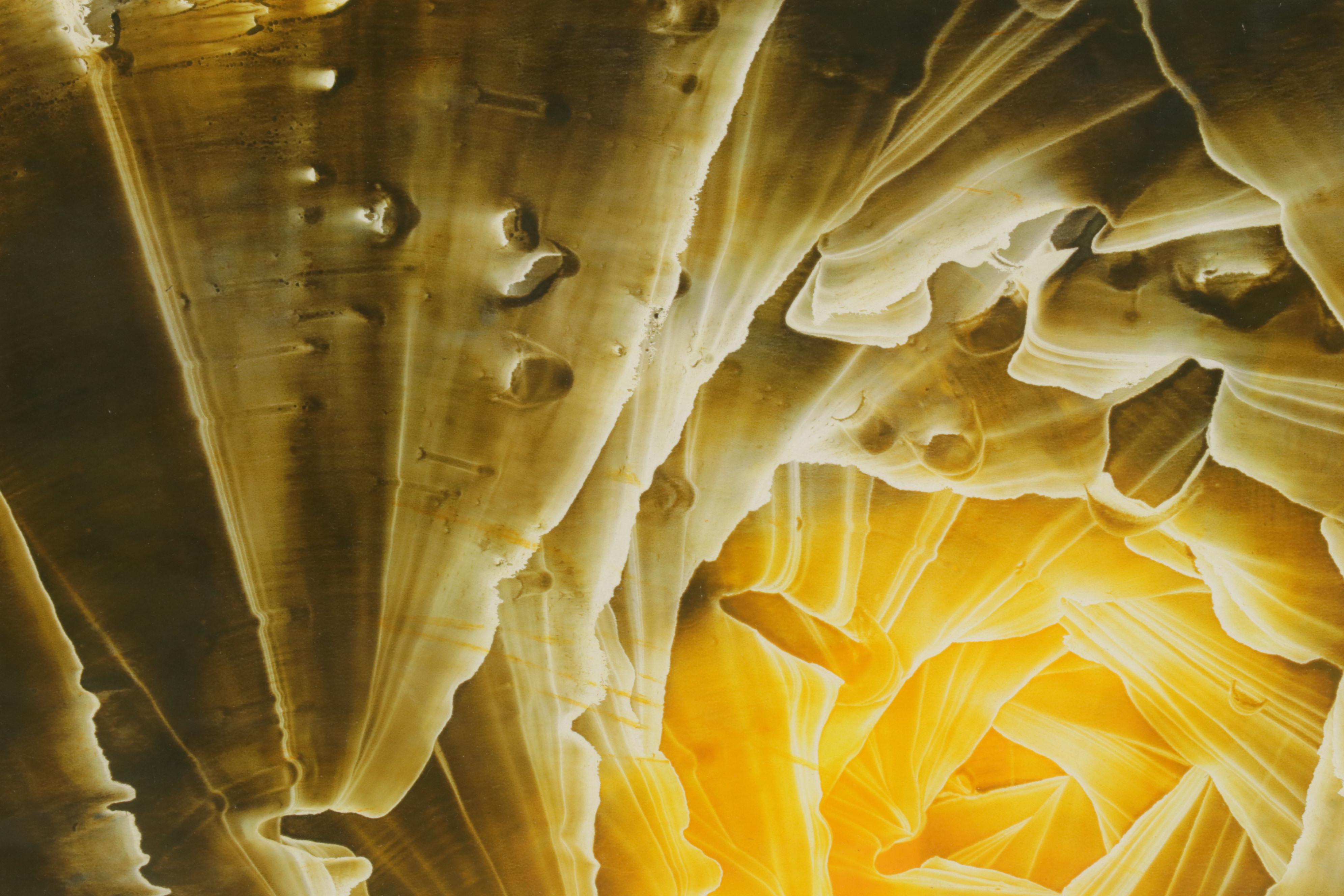 Abstract Mixed Media Painting, Late 20th Century