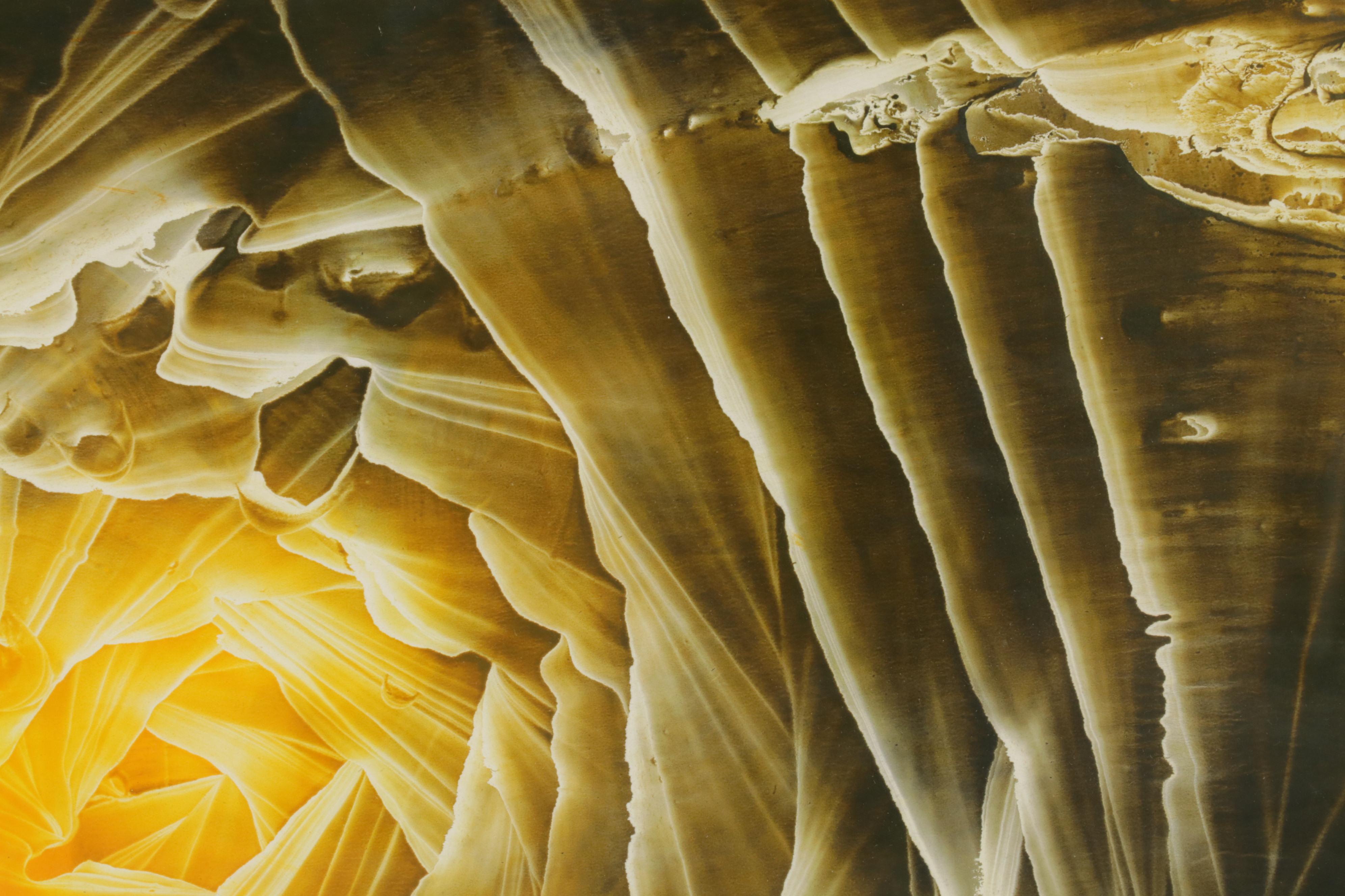 Abstract Mixed Media Painting, Late 20th Century