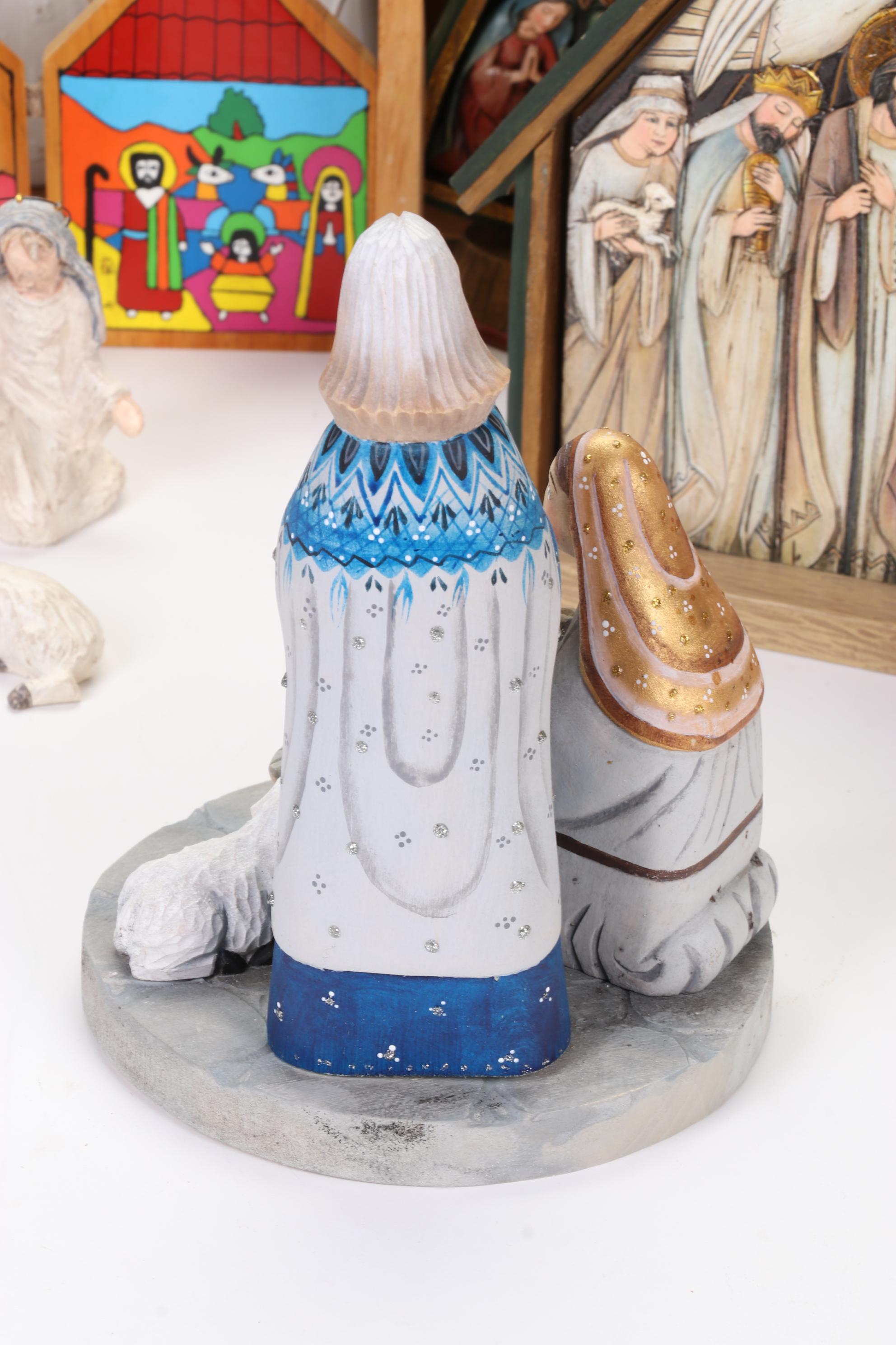 Belleek Living with Other Nativity Sets and Decor